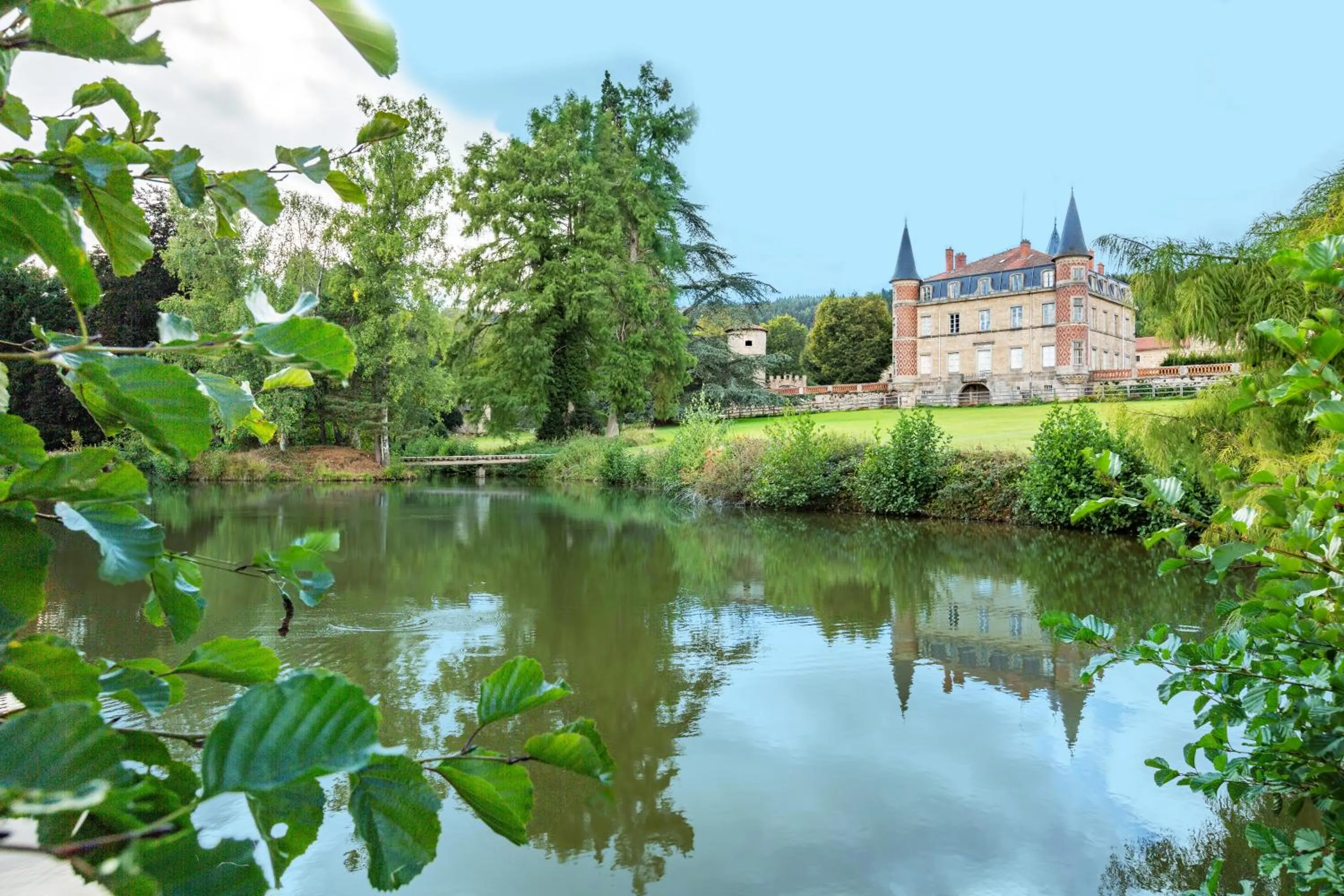 Natural landscape in Domaine et Château de Valinches