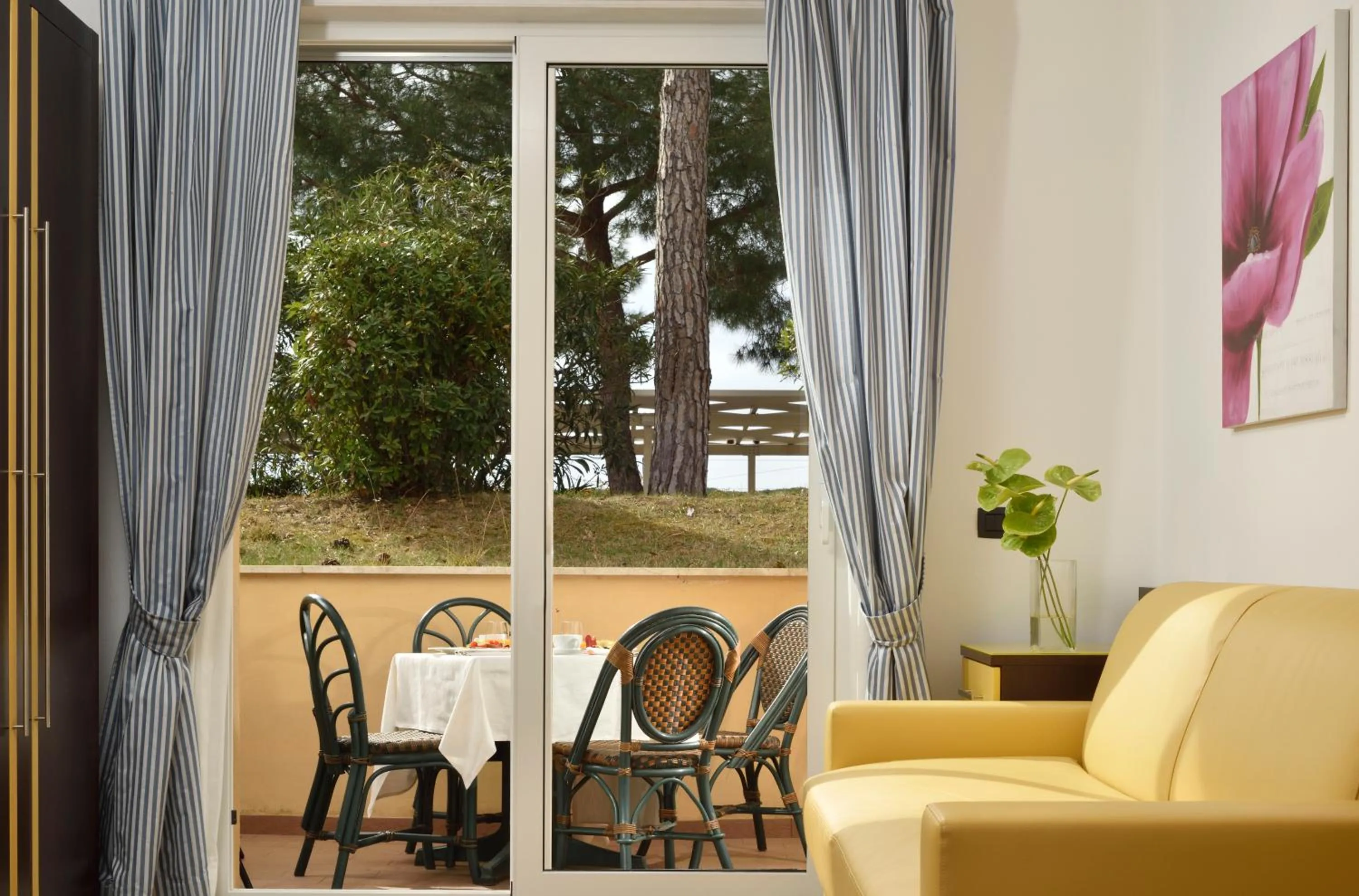 Living room in Park Hotel Marinetta - Beach & Spa