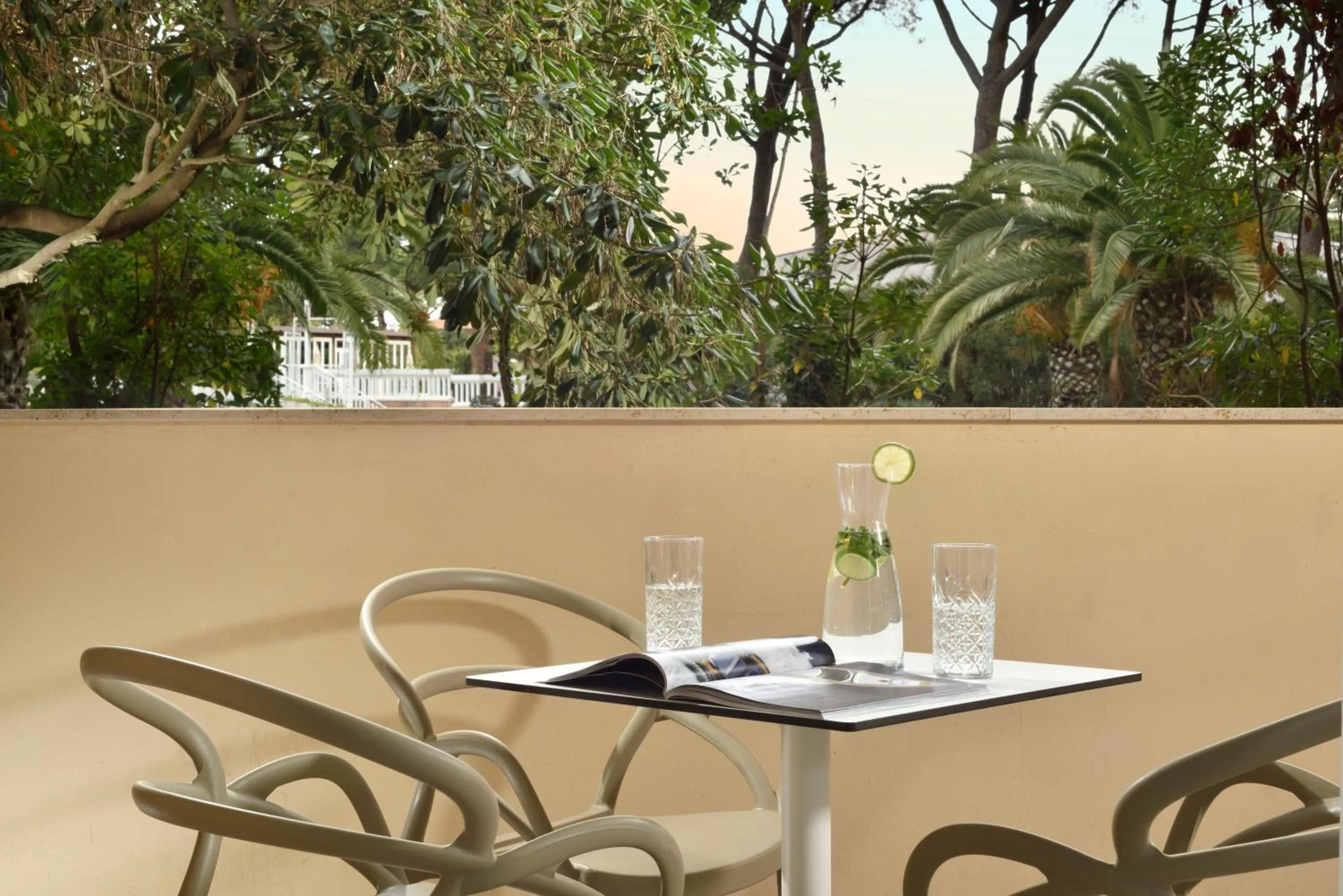 Balcony/Terrace in Park Hotel Marinetta - Beach & Spa