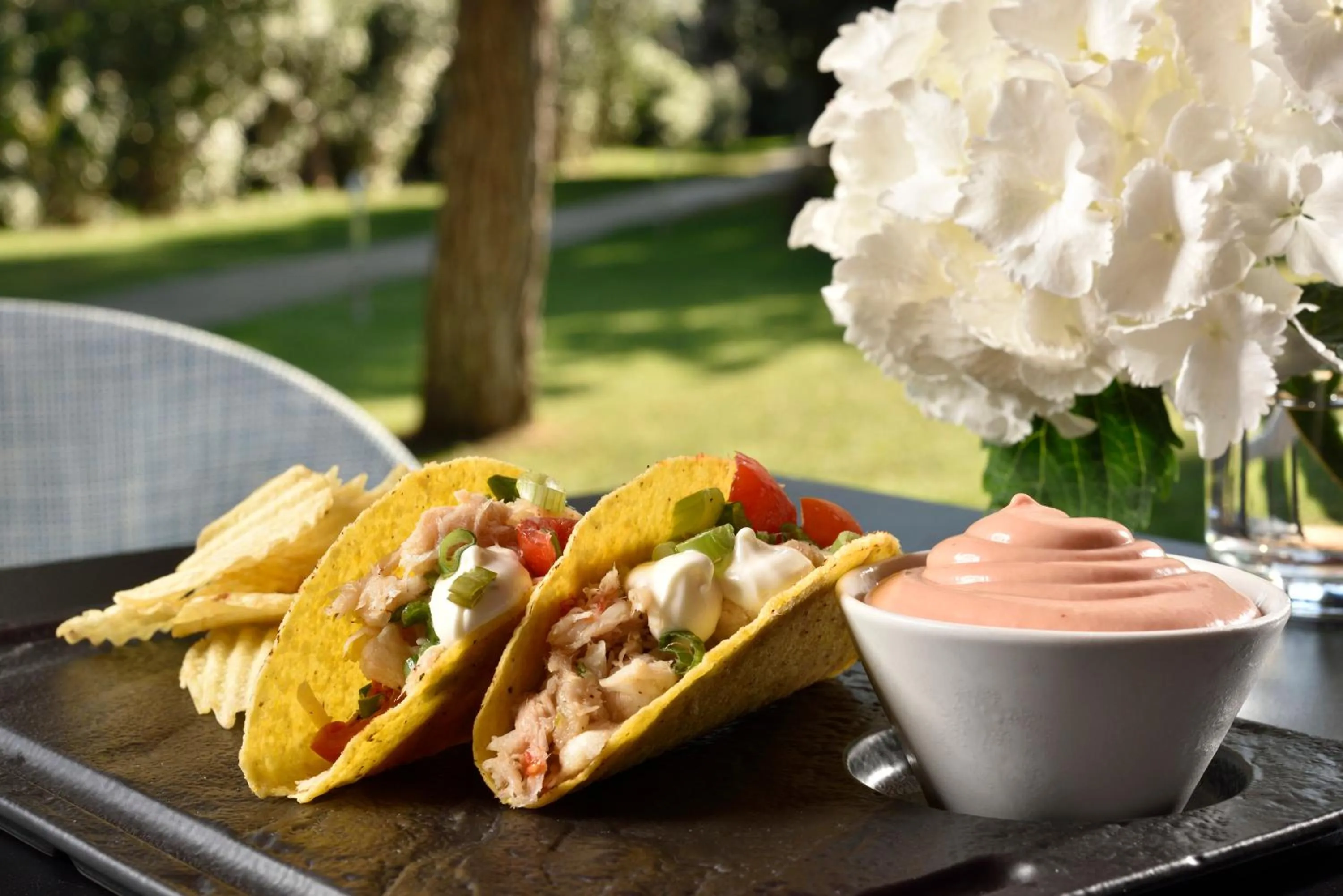 Restaurant/places to eat in Park Hotel Marinetta - Beach & Spa