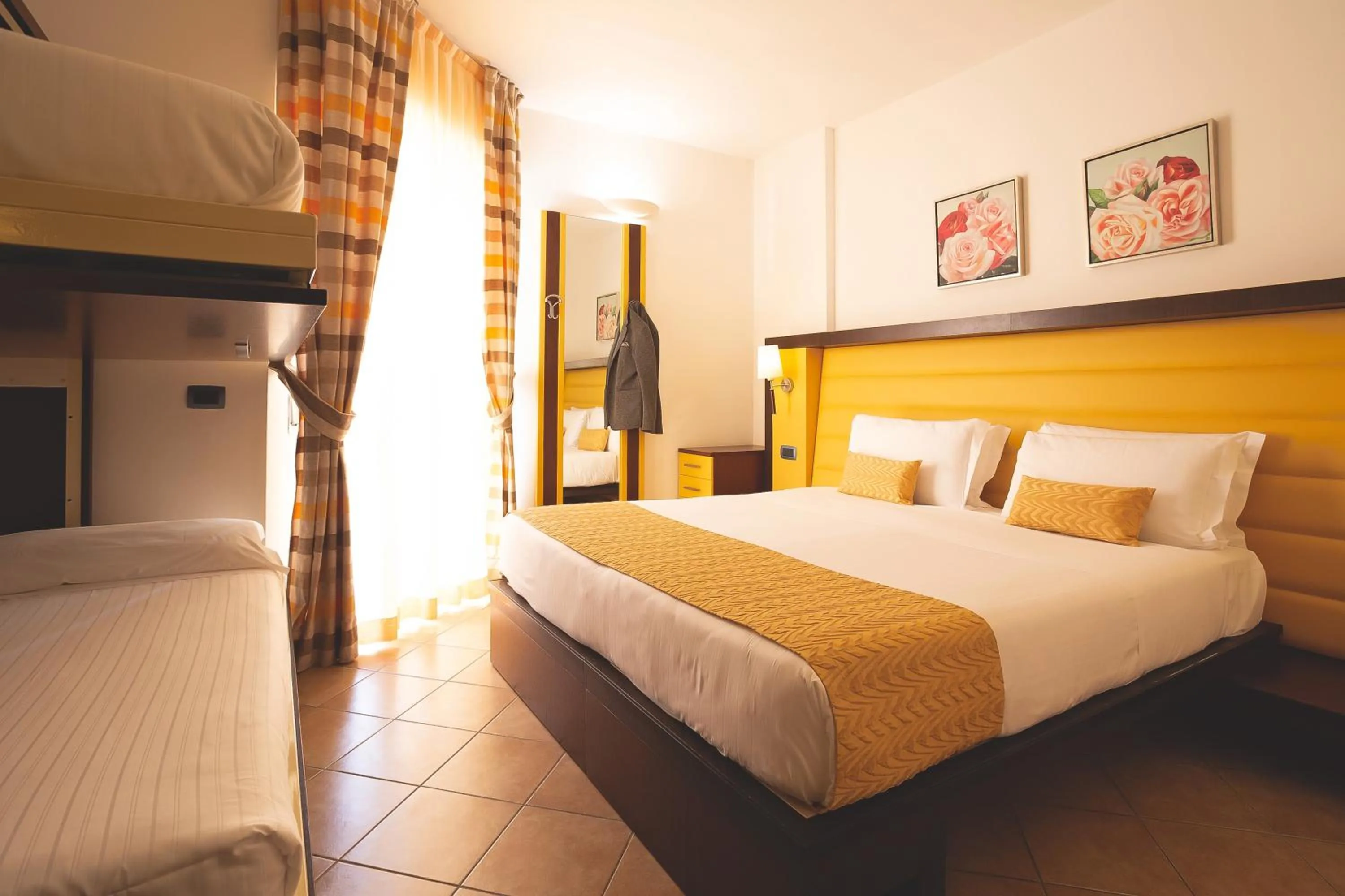 Bedroom, Bed in Park Hotel Marinetta - Beach & Spa