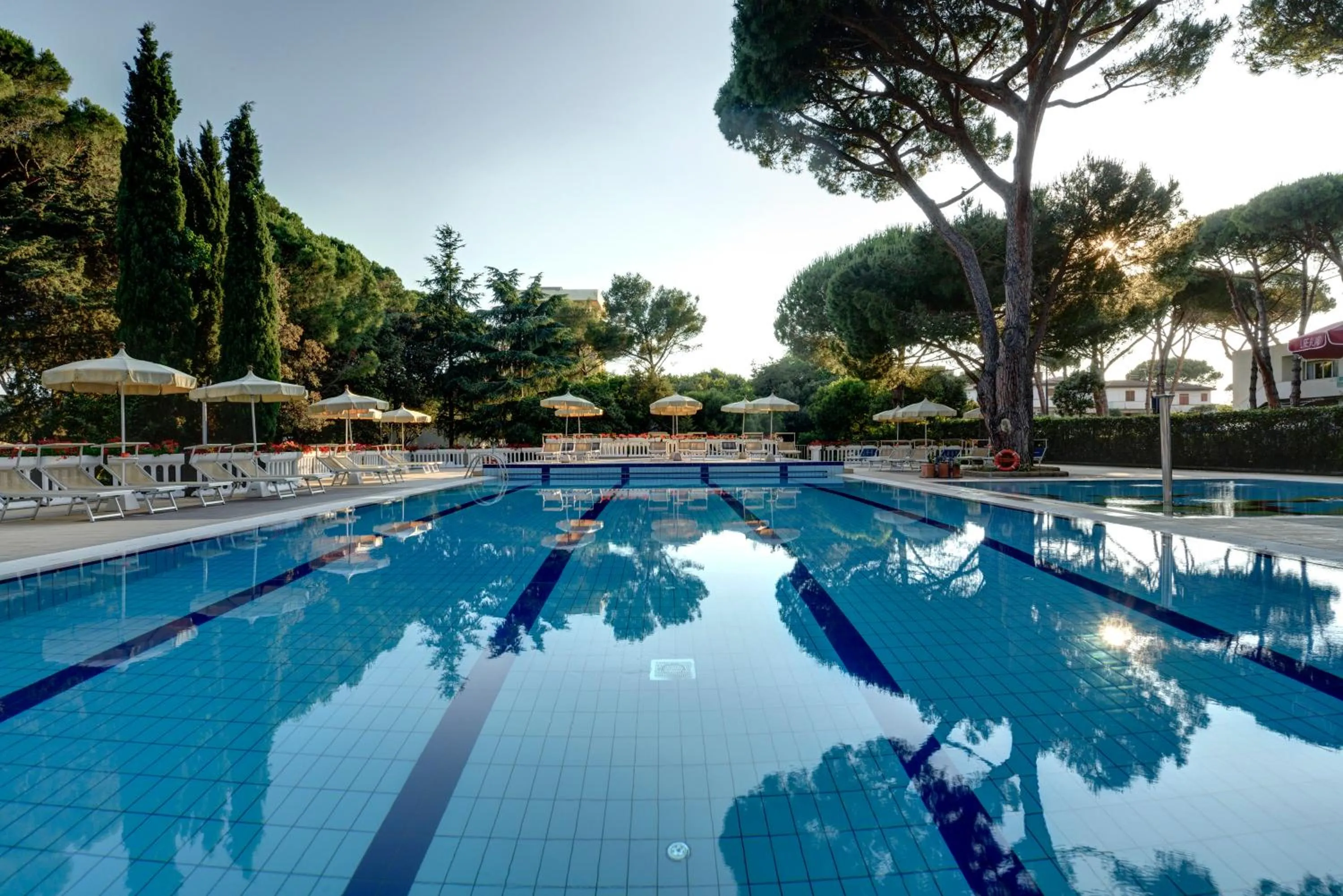 Swimming pool in Park Hotel Marinetta - Beach & Spa