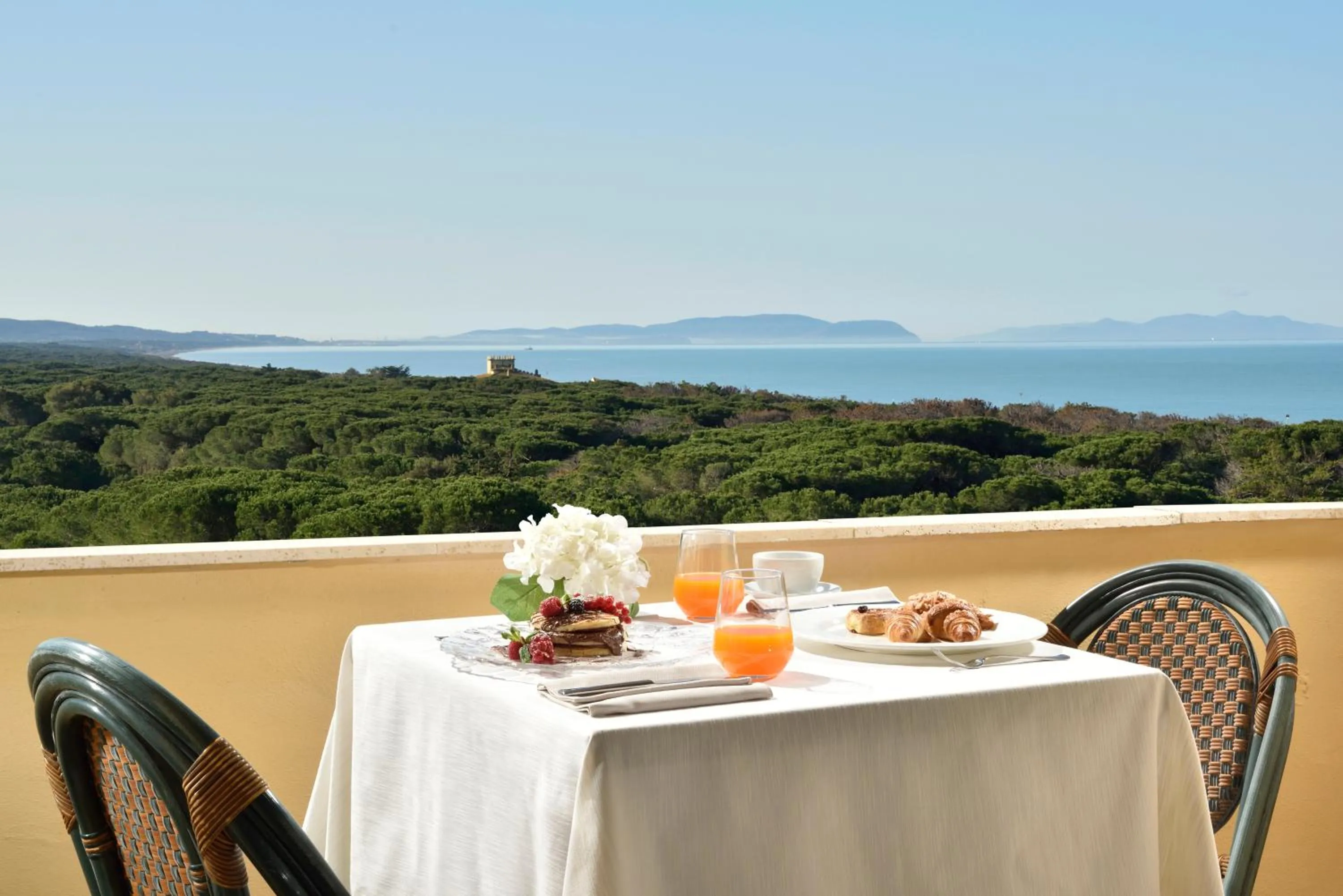 Balcony/Terrace in Park Hotel Marinetta - Beach & Spa