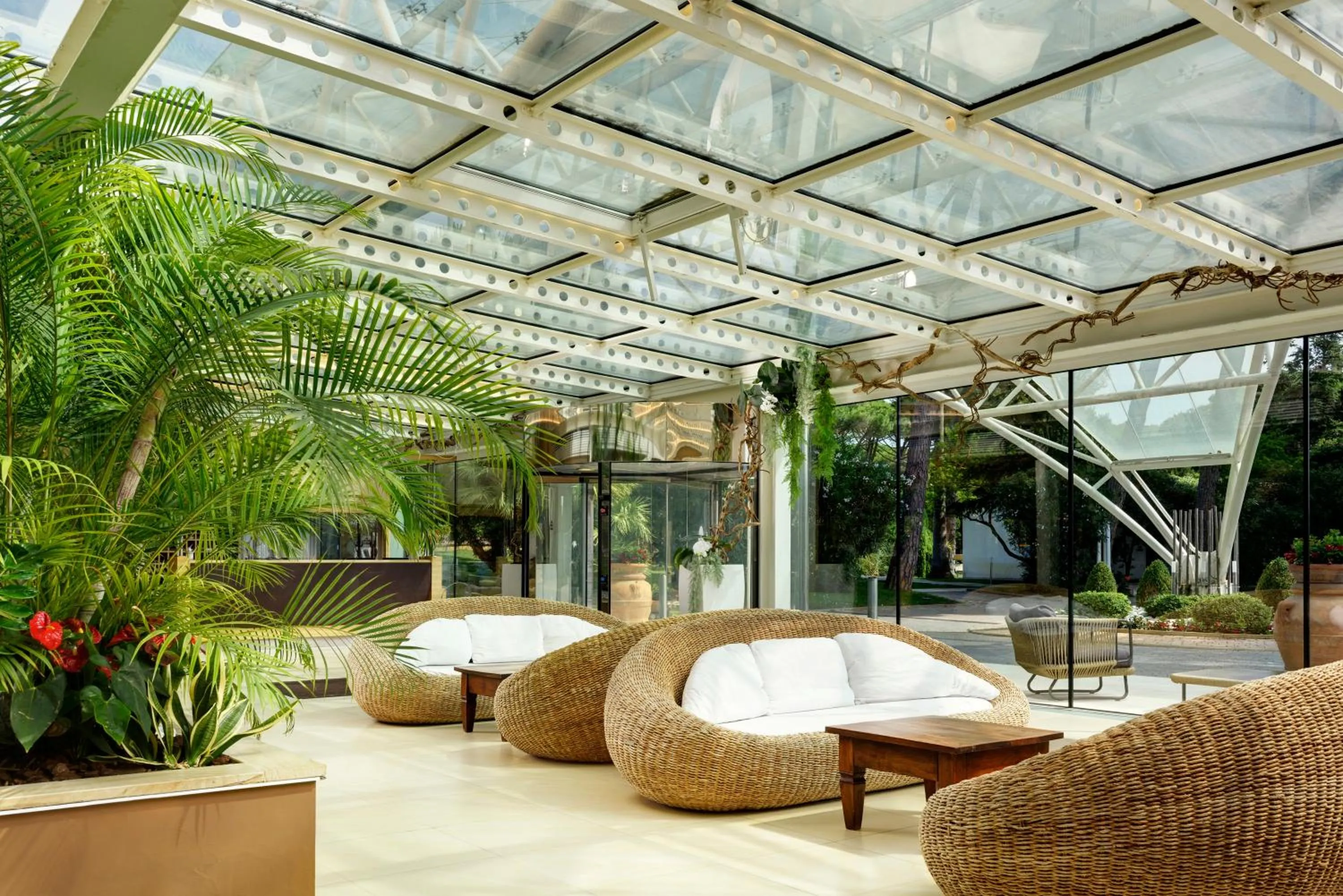 Lobby or reception in Park Hotel Marinetta - Beach & Spa