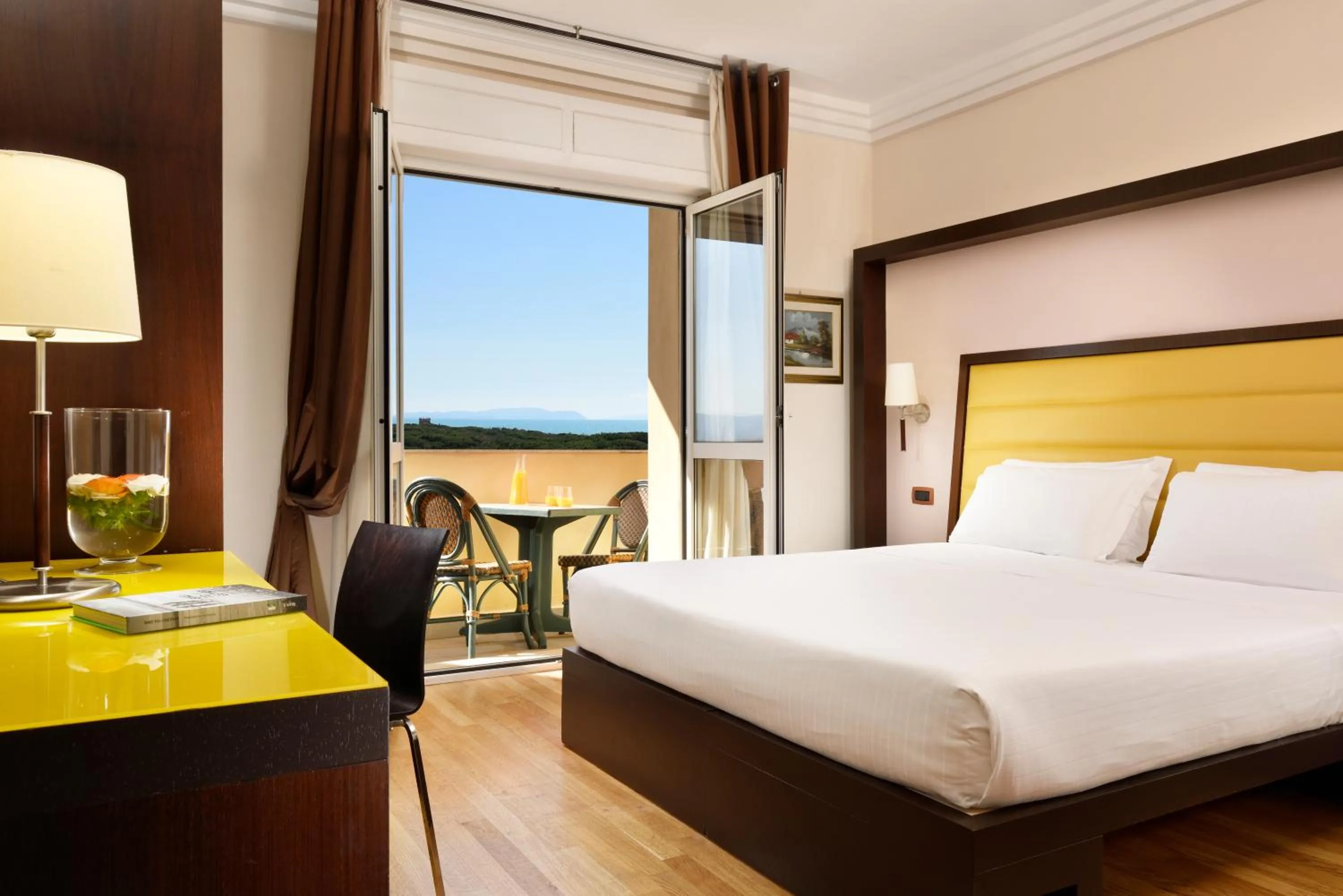 Bedroom, Bed in Park Hotel Marinetta - Beach & Spa