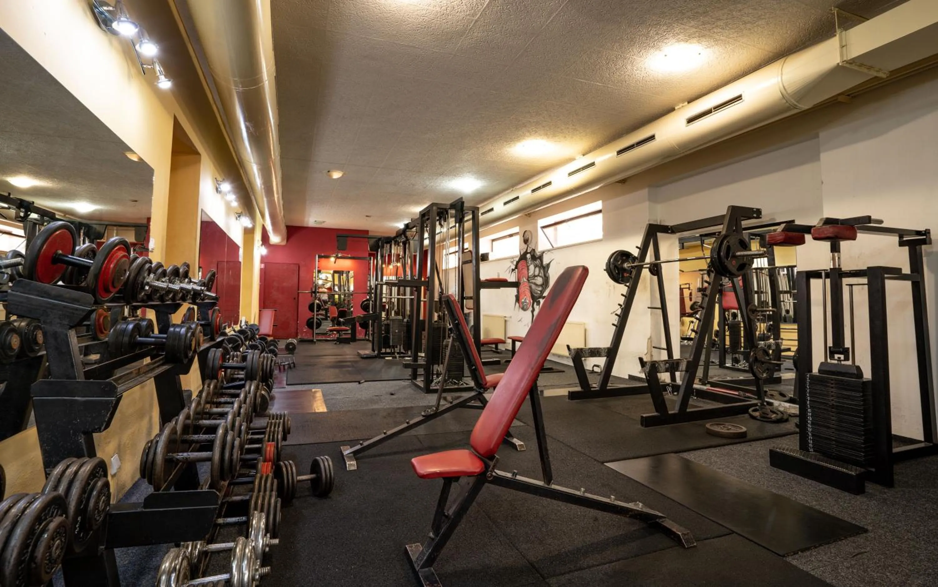 Fitness centre/facilities in Hotel Dynamic