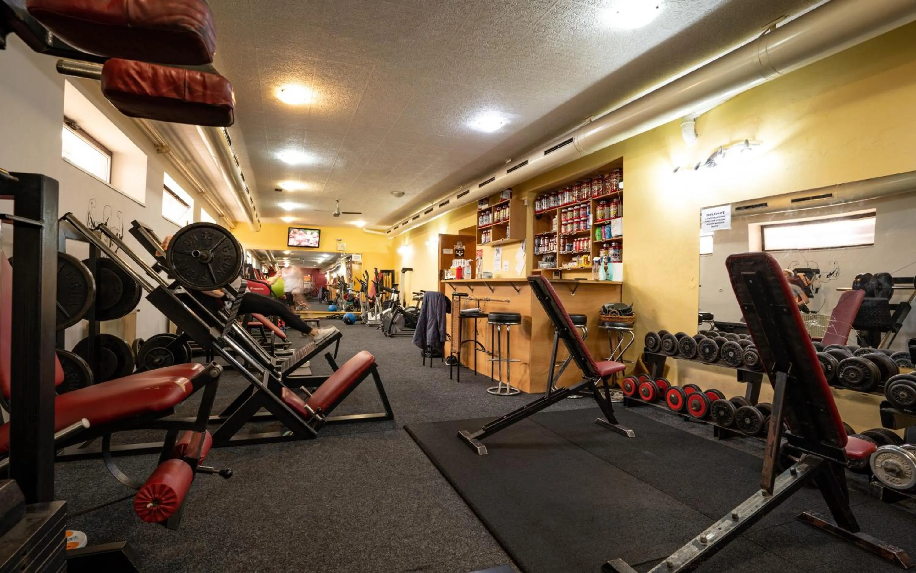 Fitness centre/facilities in Hotel Dynamic