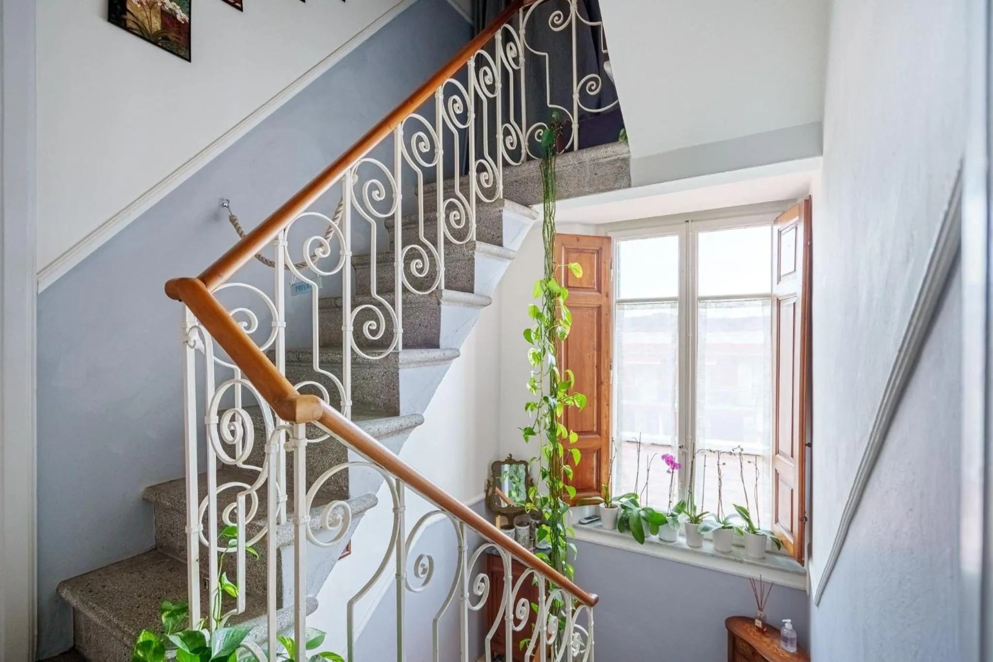 Inner courtyard view in Villa San Donato B&B