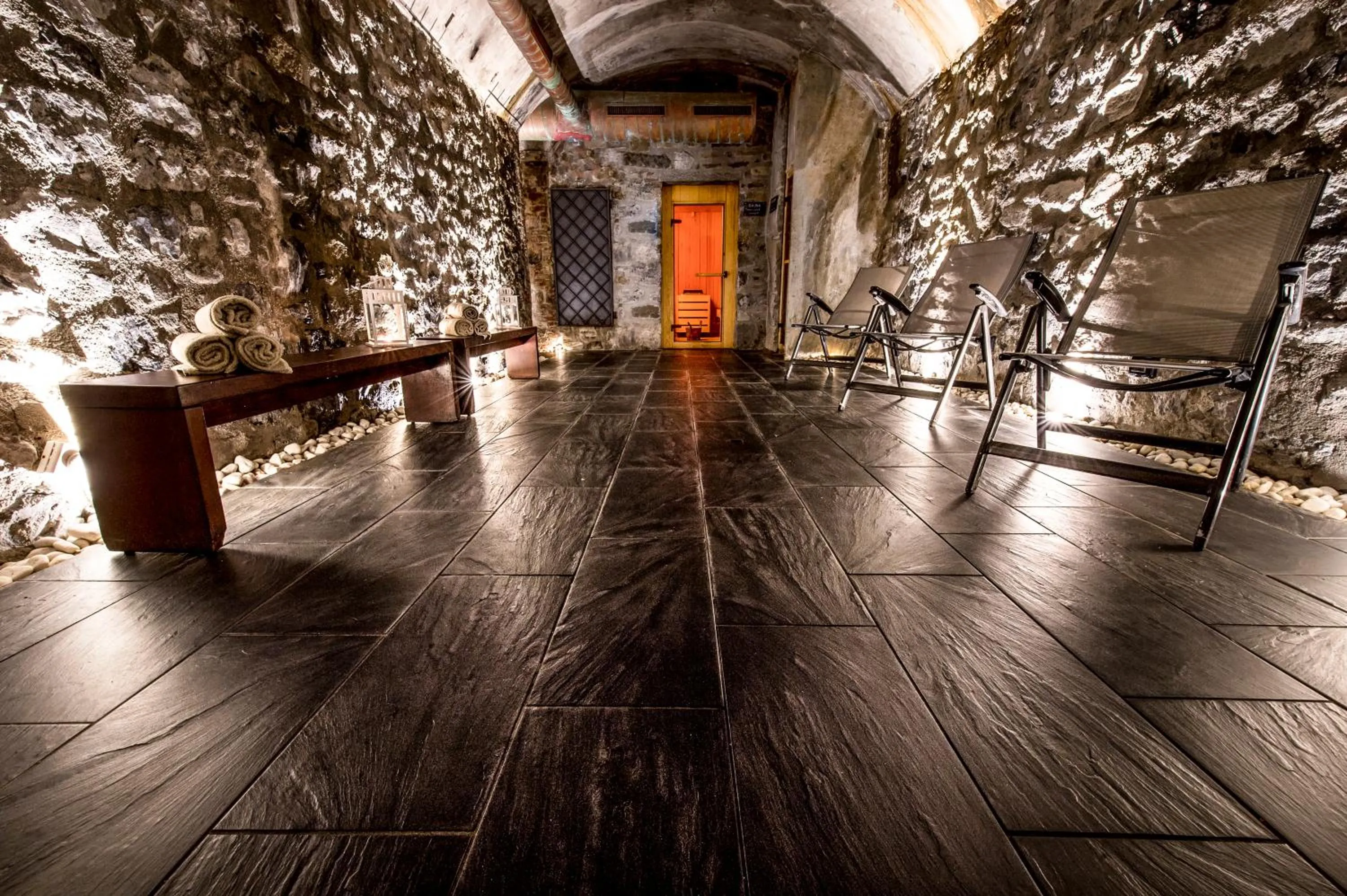 Sauna in Hotel Helvetia Thermal SPA 4s