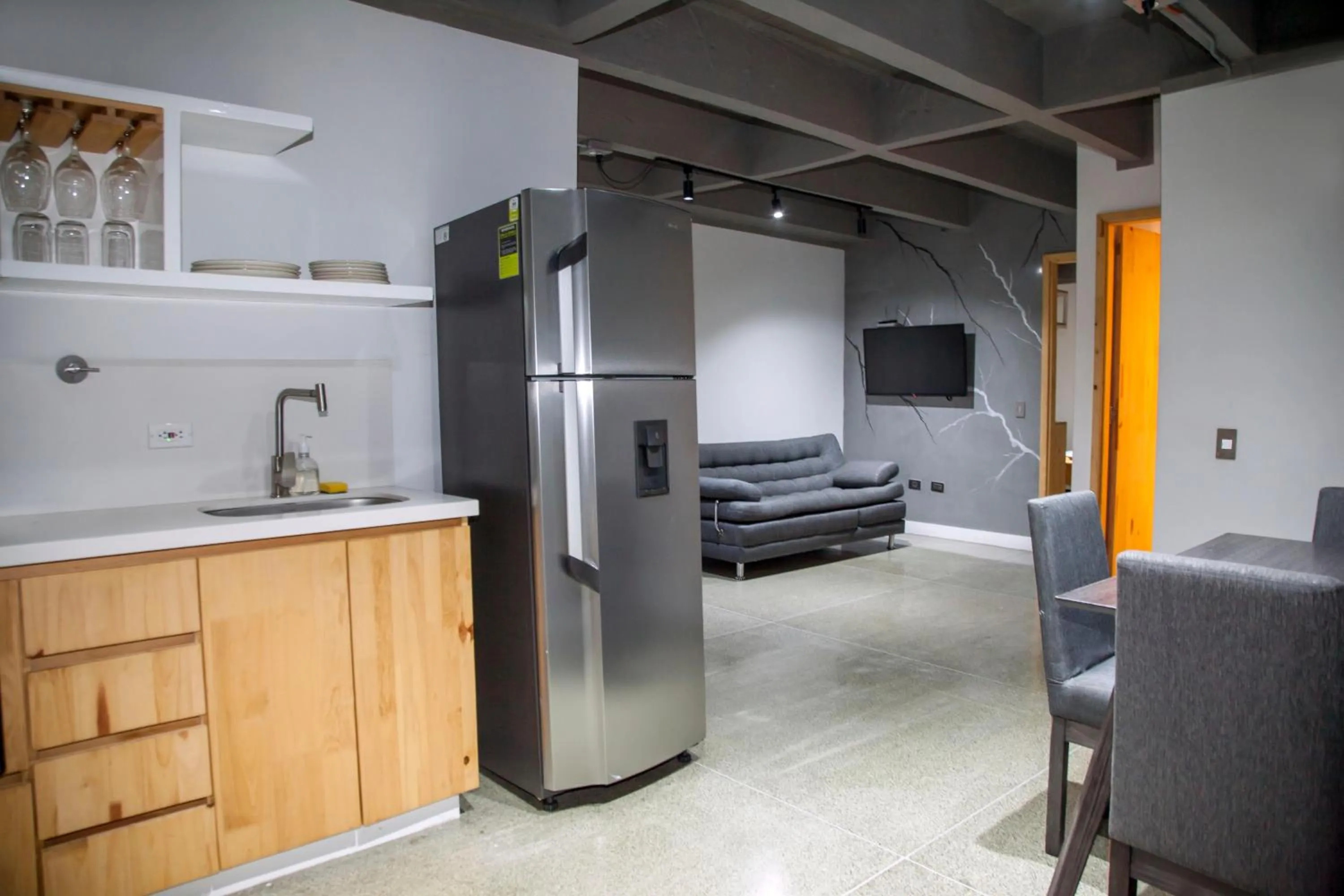 Kitchen or kitchenette in Edificio Helena