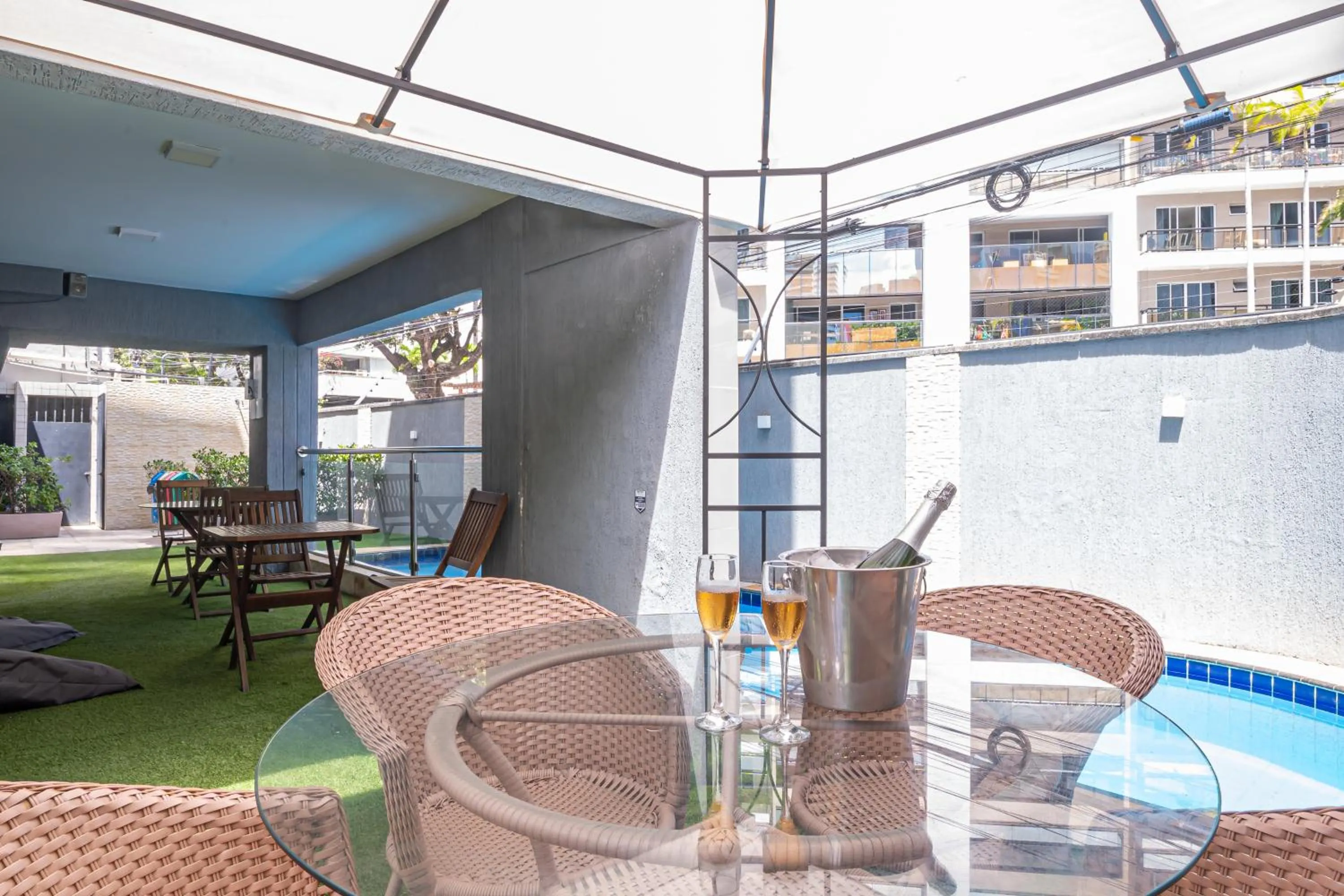 Swimming pool in Hotel Rotorua inn Fortaleza - Beira Mar
