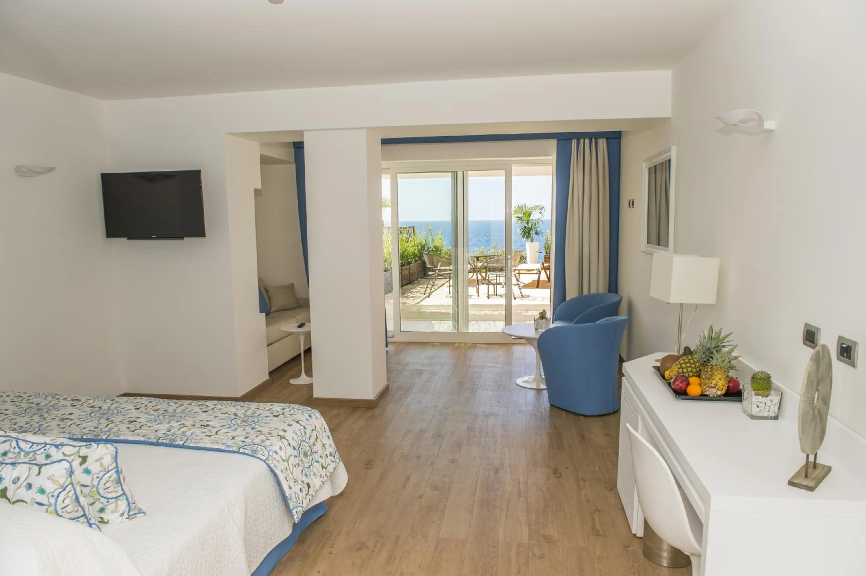 Photo of the whole room, Bed in El Faro Hotel & Spa