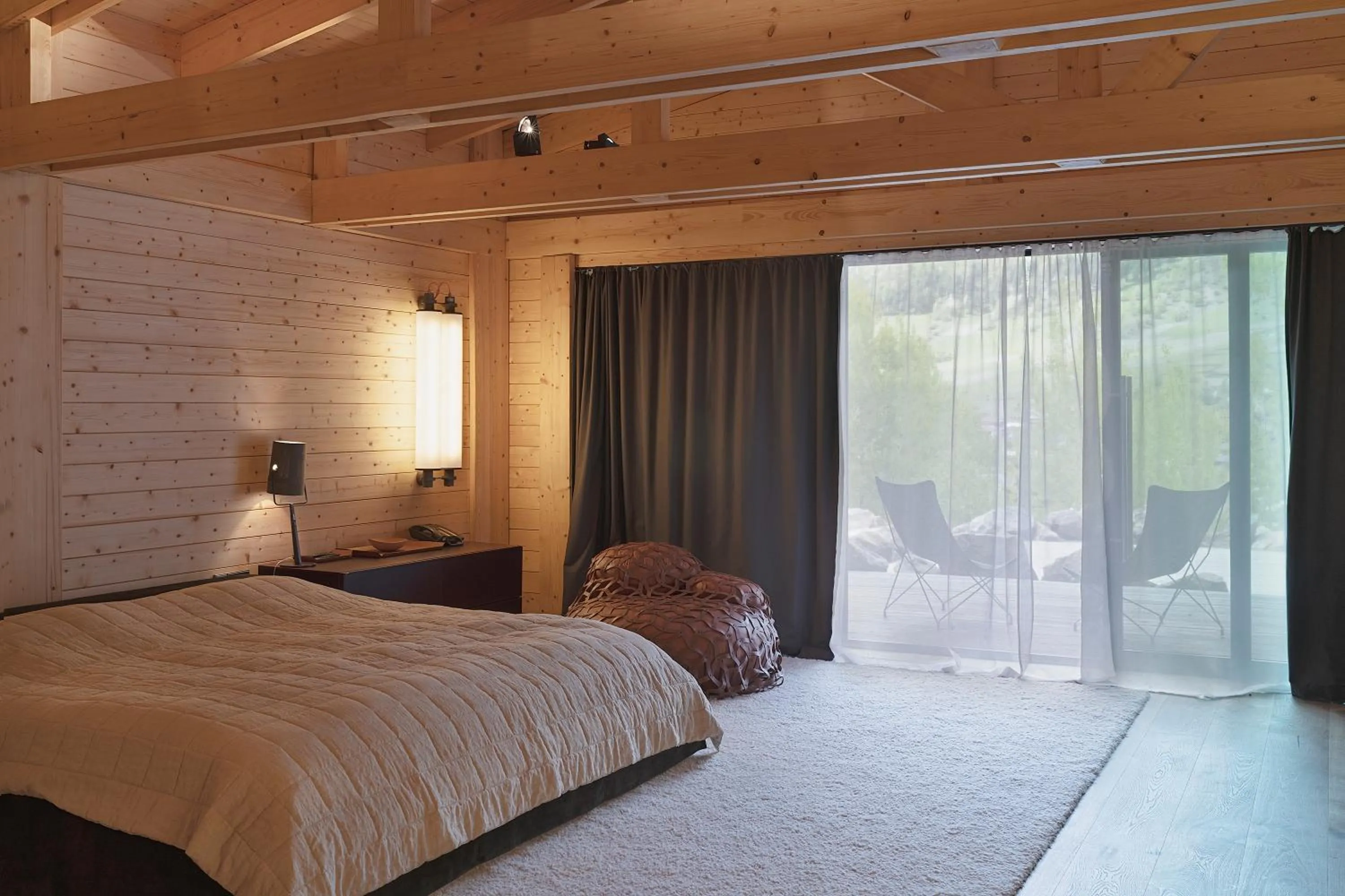 Bedroom, Bed in Sami Mta Chalet