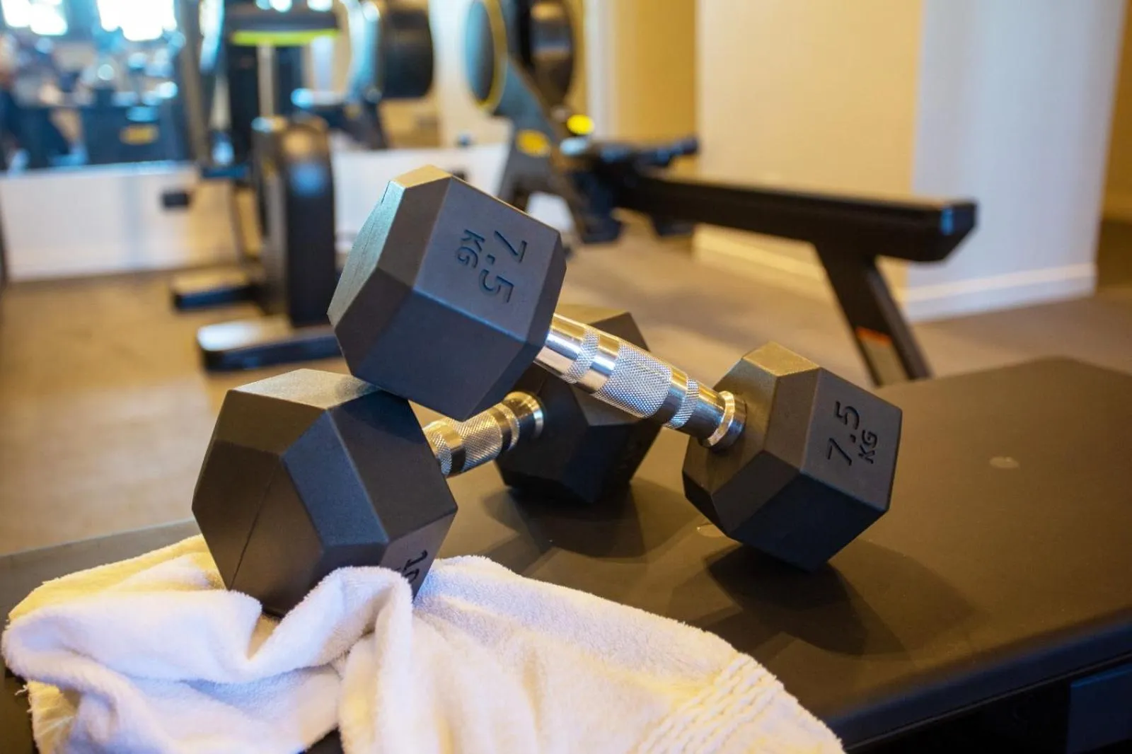 Fitness centre/facilities in Airone Wellness Hotel