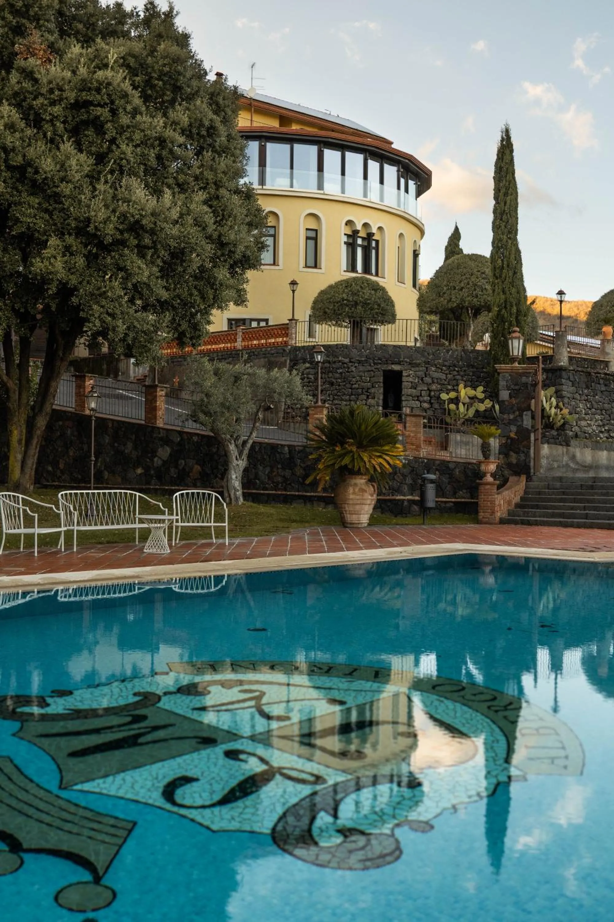 Swimming pool in Airone Wellness Hotel