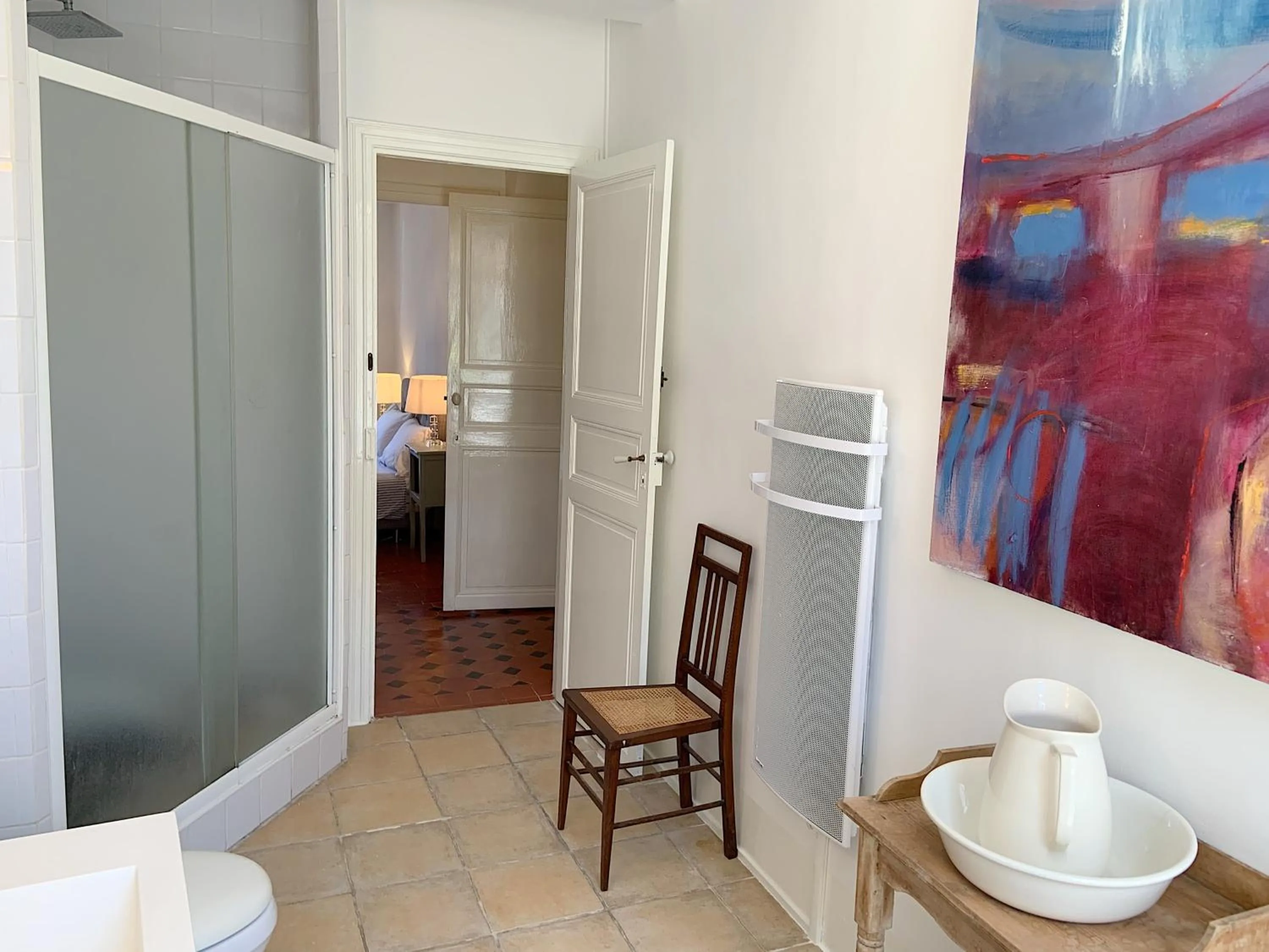 Bathroom in La Souqueto