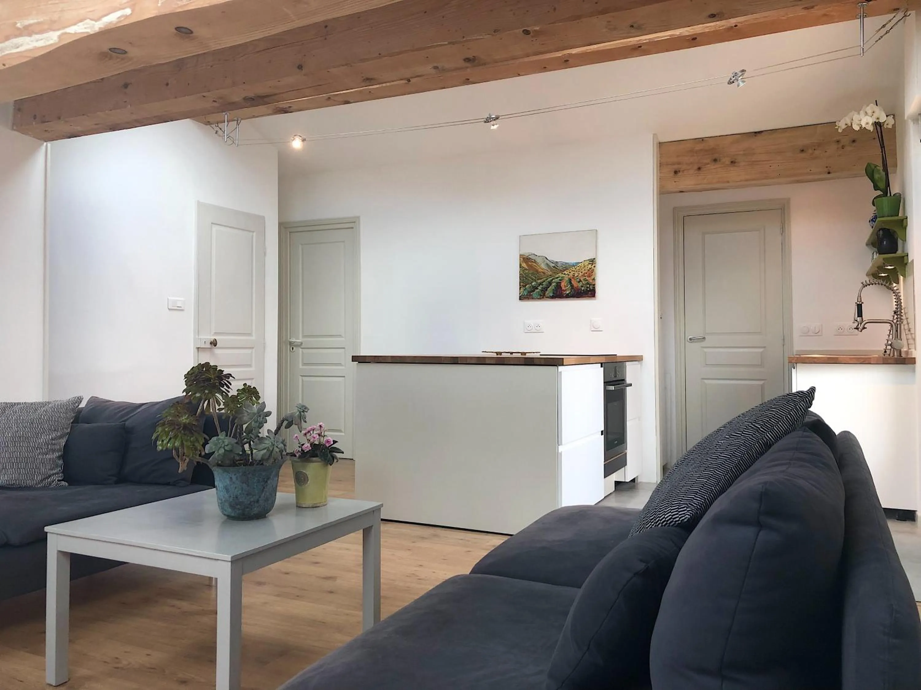 Living room in La Souqueto