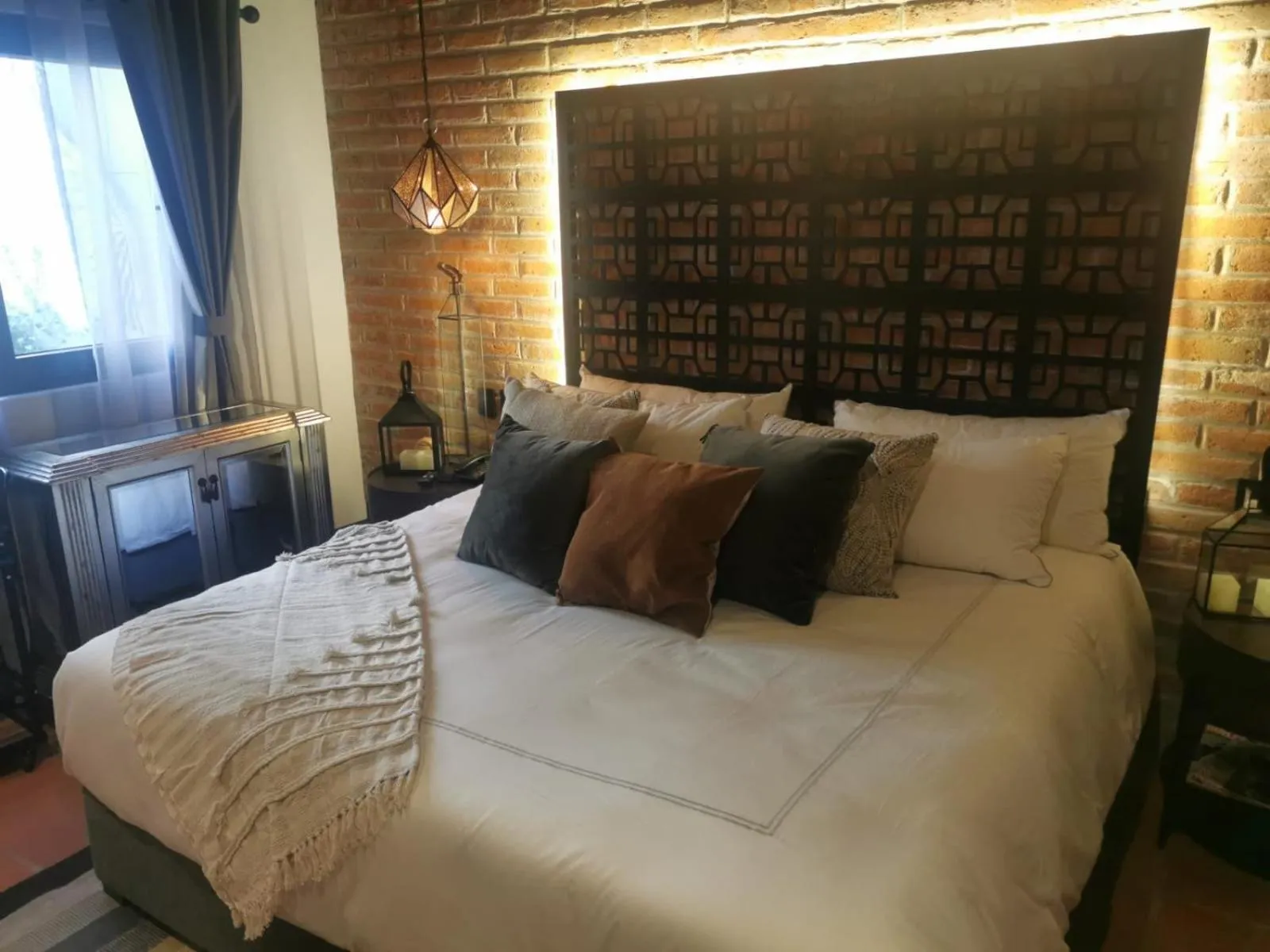 Bed in Hotel Casamada