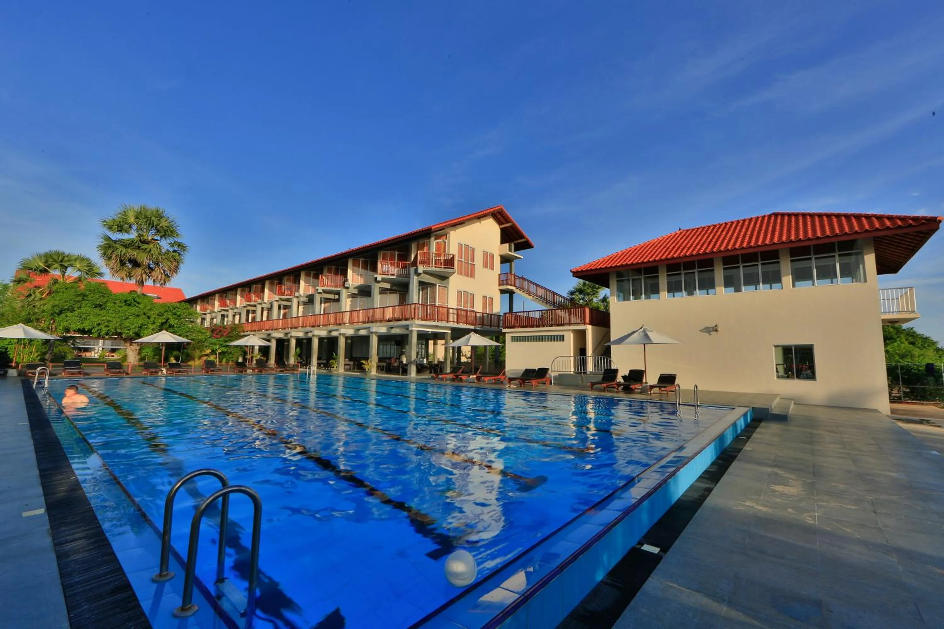 Pool view in Marina Beach Passikudah