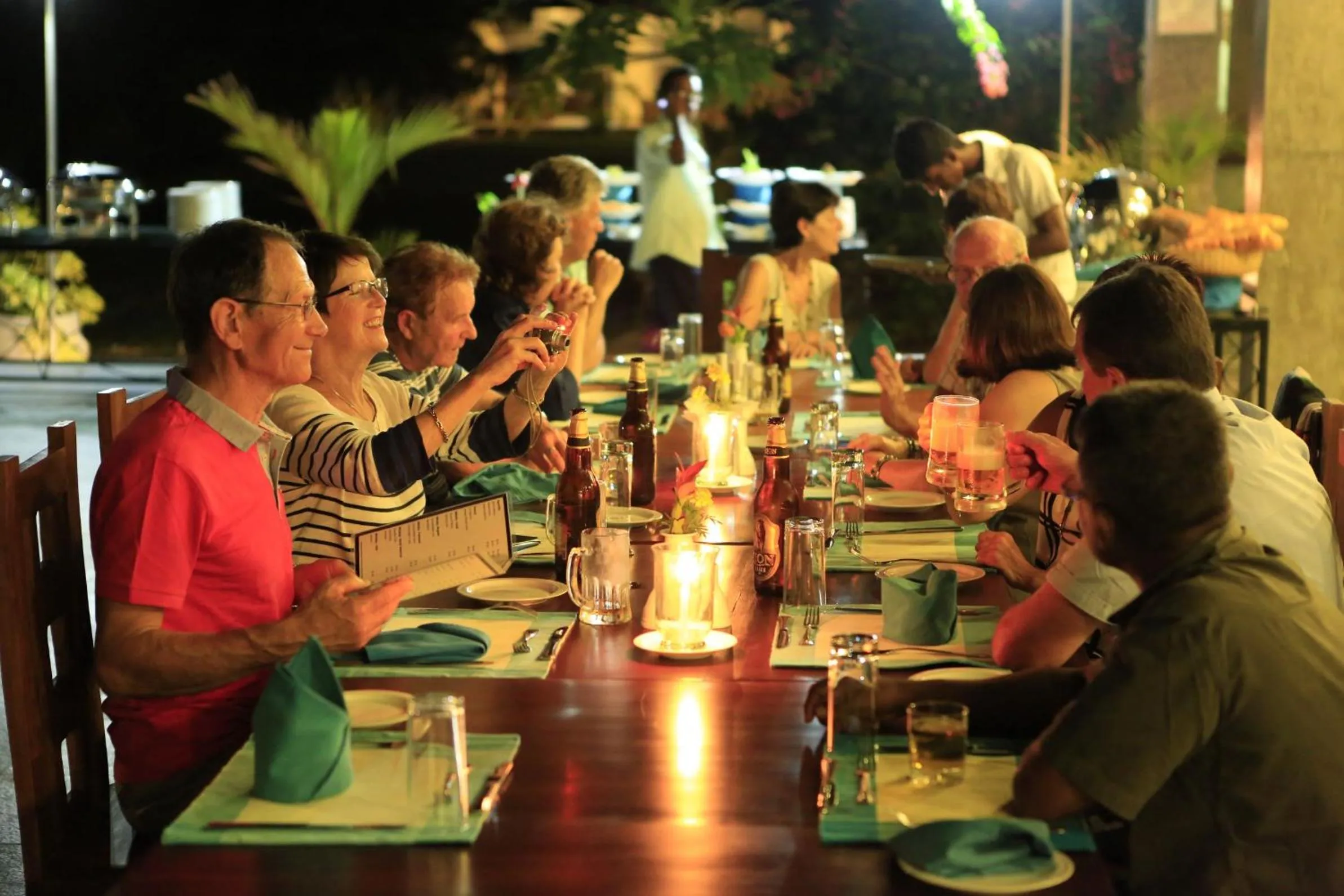Evening entertainment in Marina Beach Passikudah