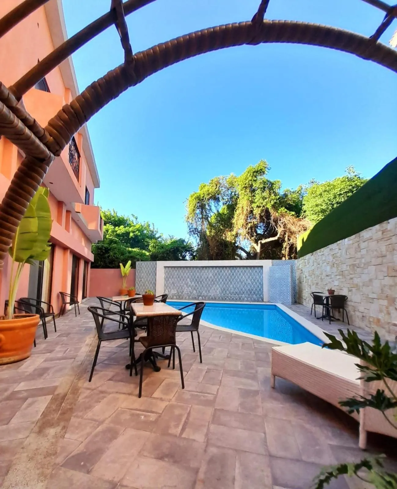 Swimming pool in Casa Bruna Luxury Lofts