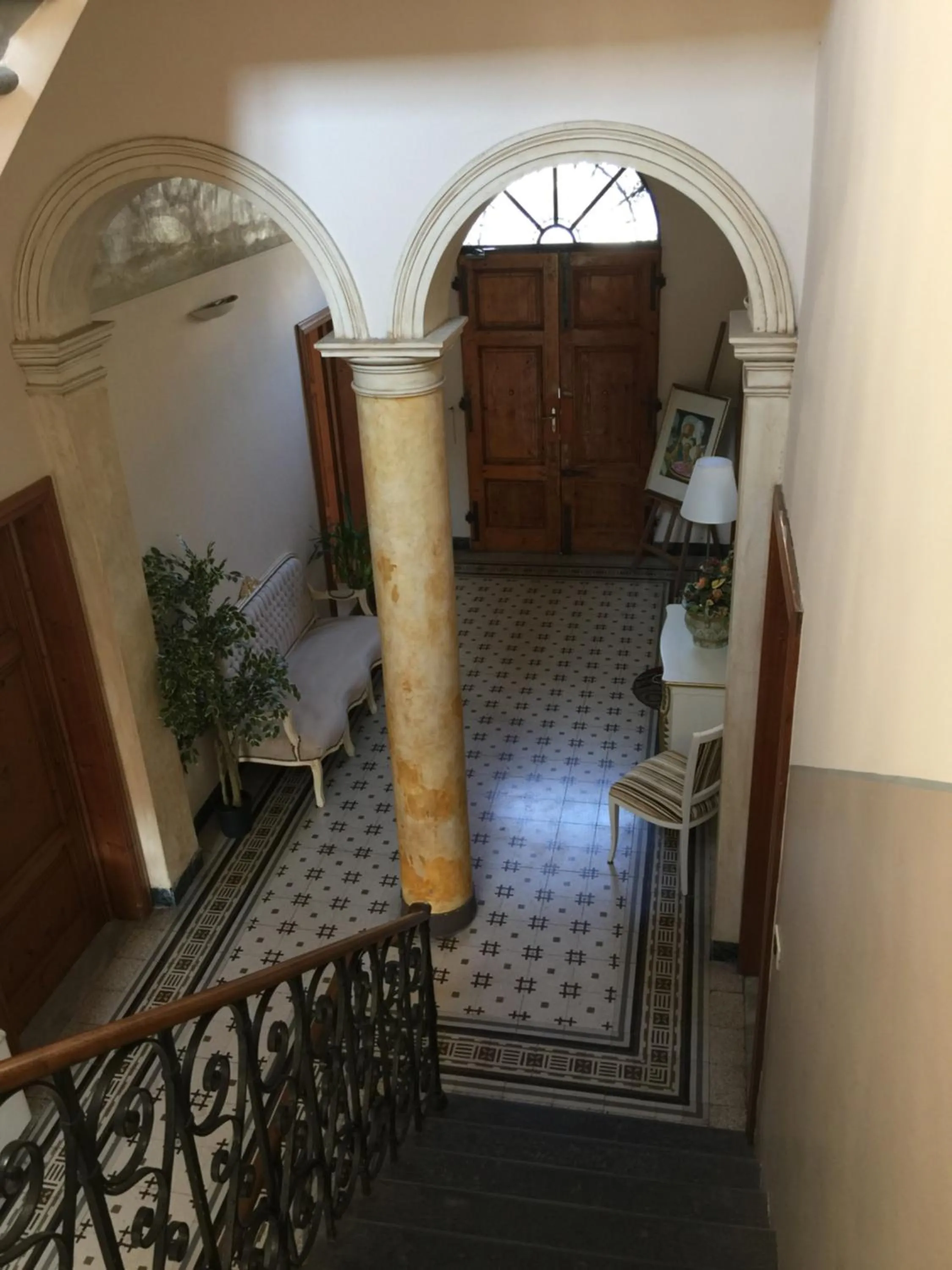 Lobby or reception in Lucca Relais