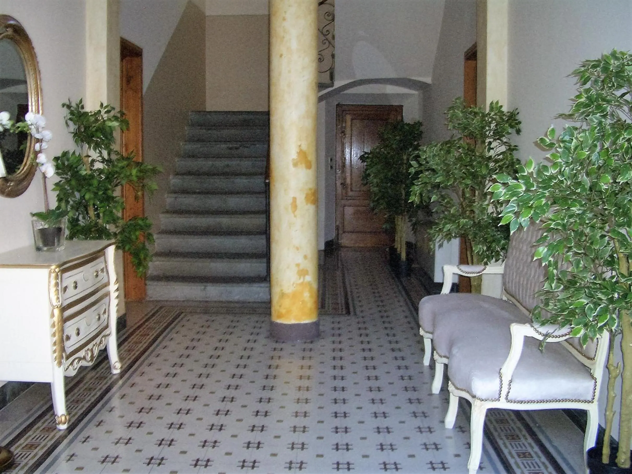 Lobby or reception in Lucca Relais