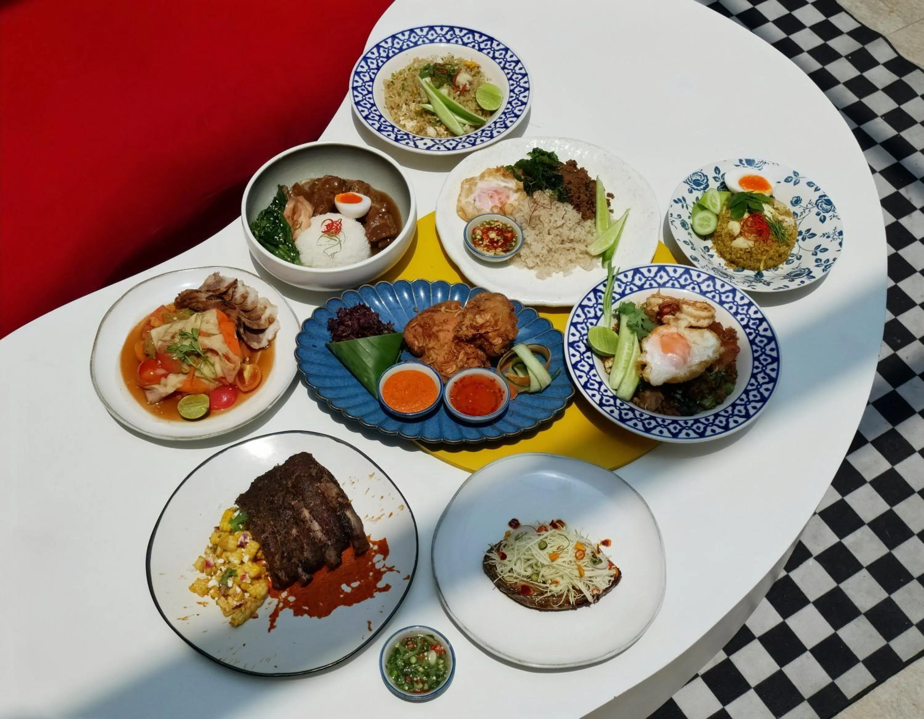 Food in The Fig Lobby Bangkok