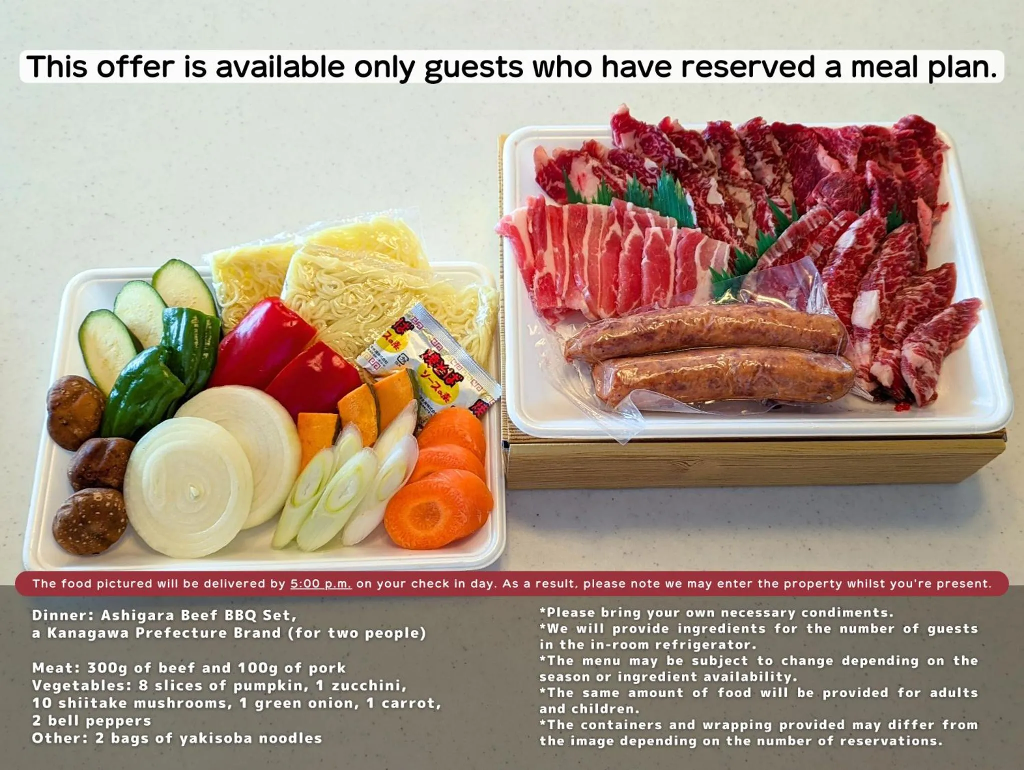 Dinner in VILLA HAKONE湖空