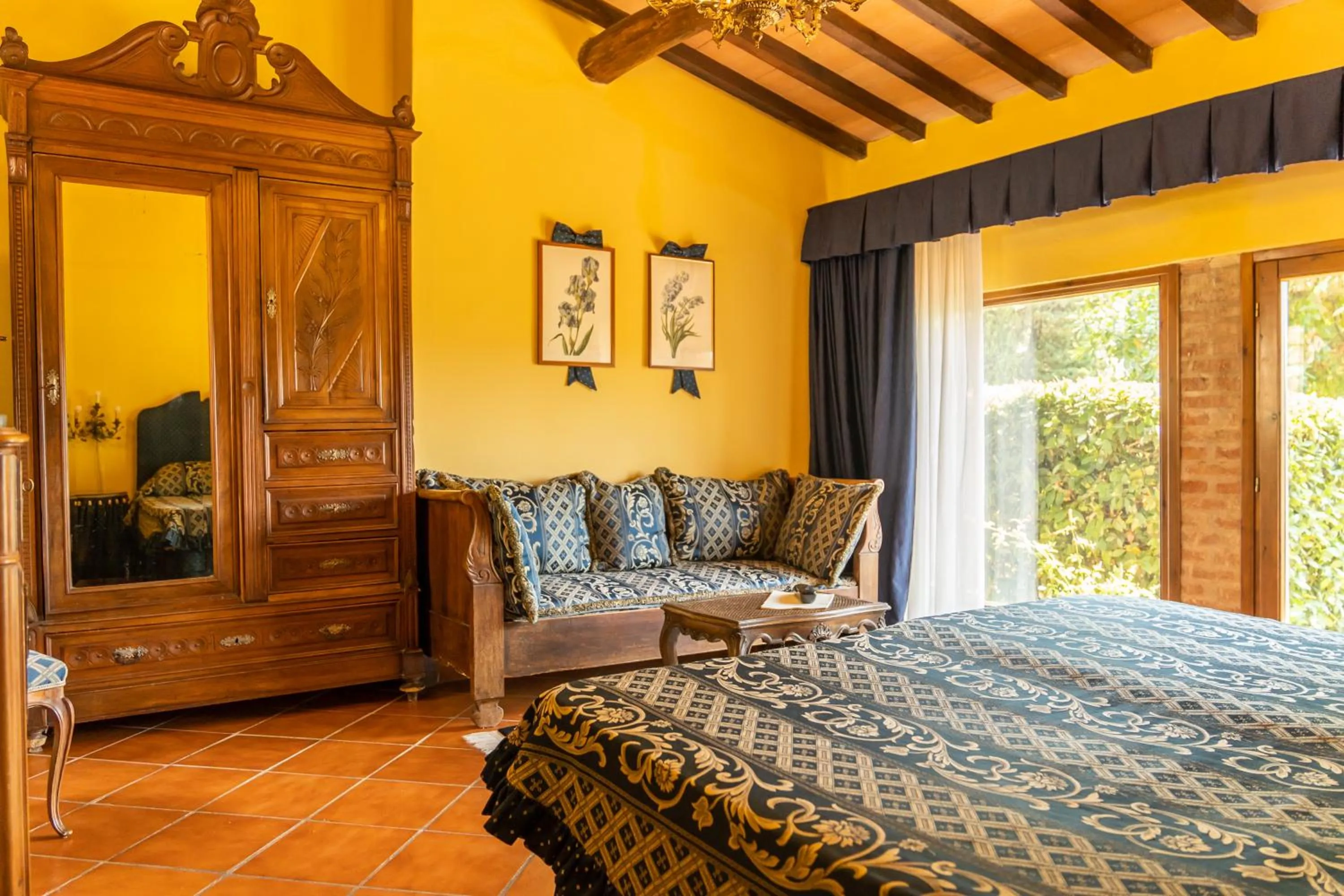 Bed in Tenuta La Bandita