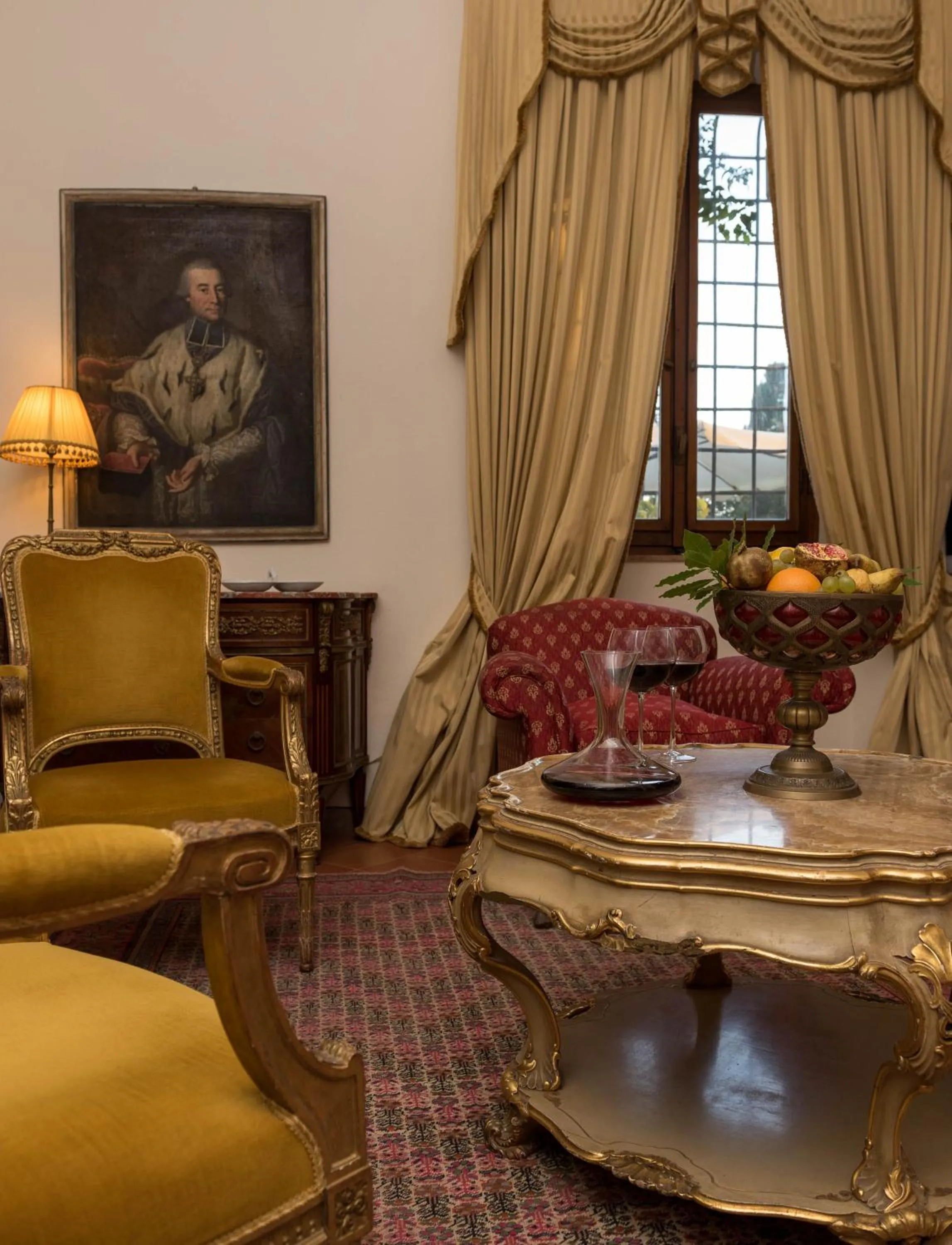 Lobby or reception in Tenuta La Bandita