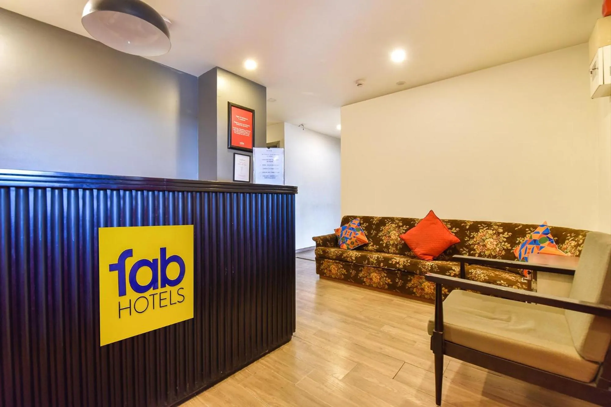 Lobby or reception in FabHotel NY Townhouse