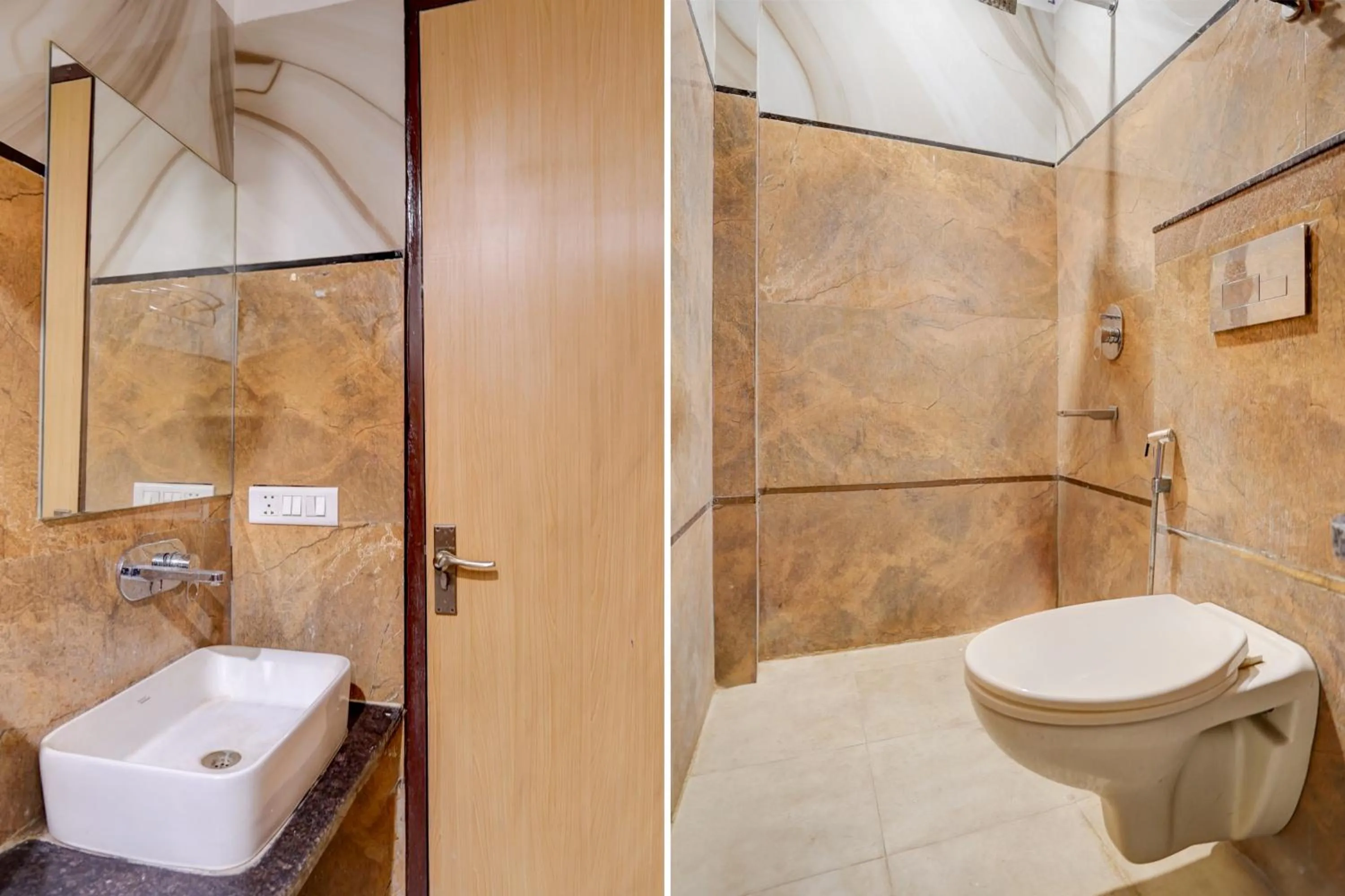 Bathroom in Super Townhouse Airport Road Delhi