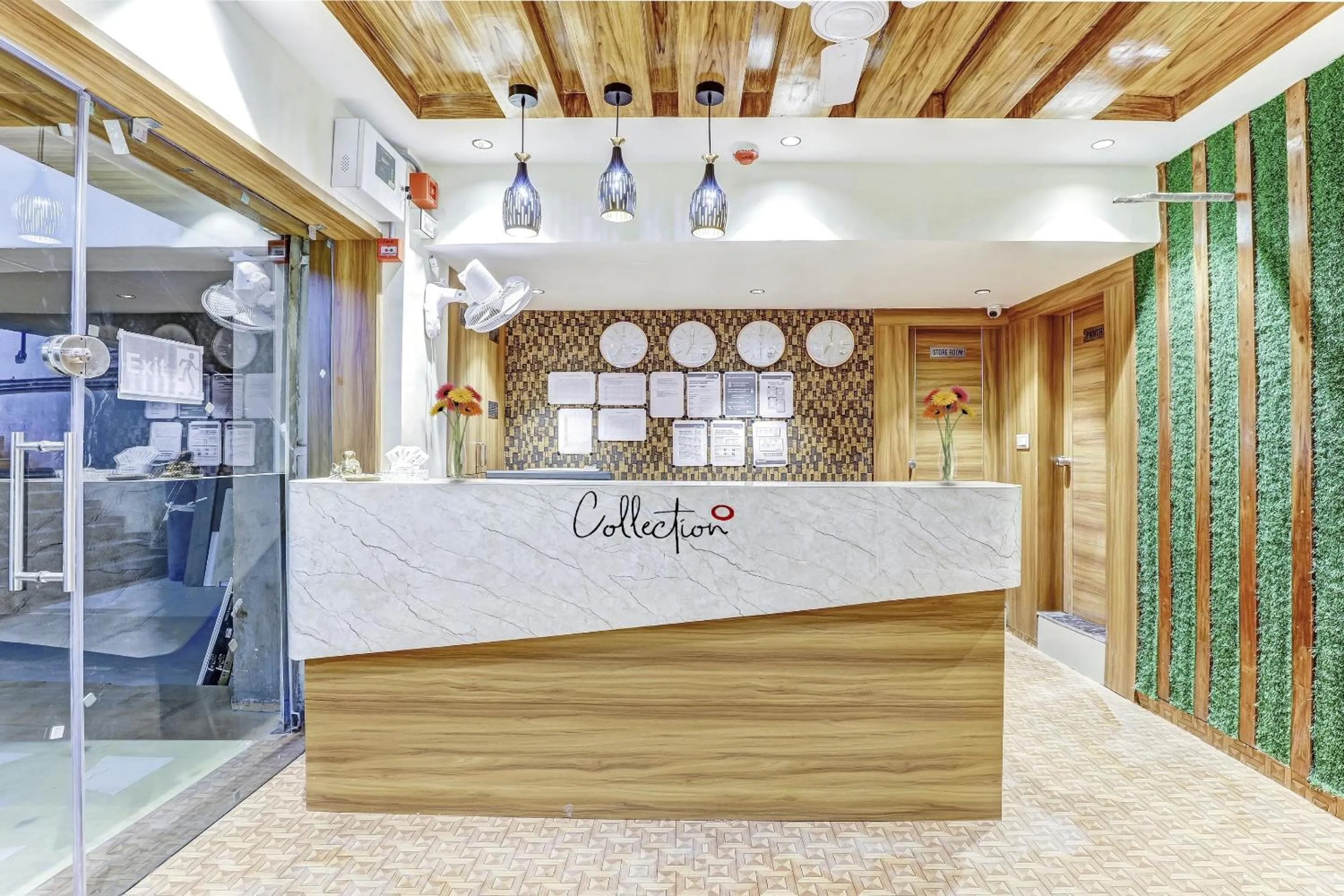 Lobby or reception in Collection O Laxmi Kuber