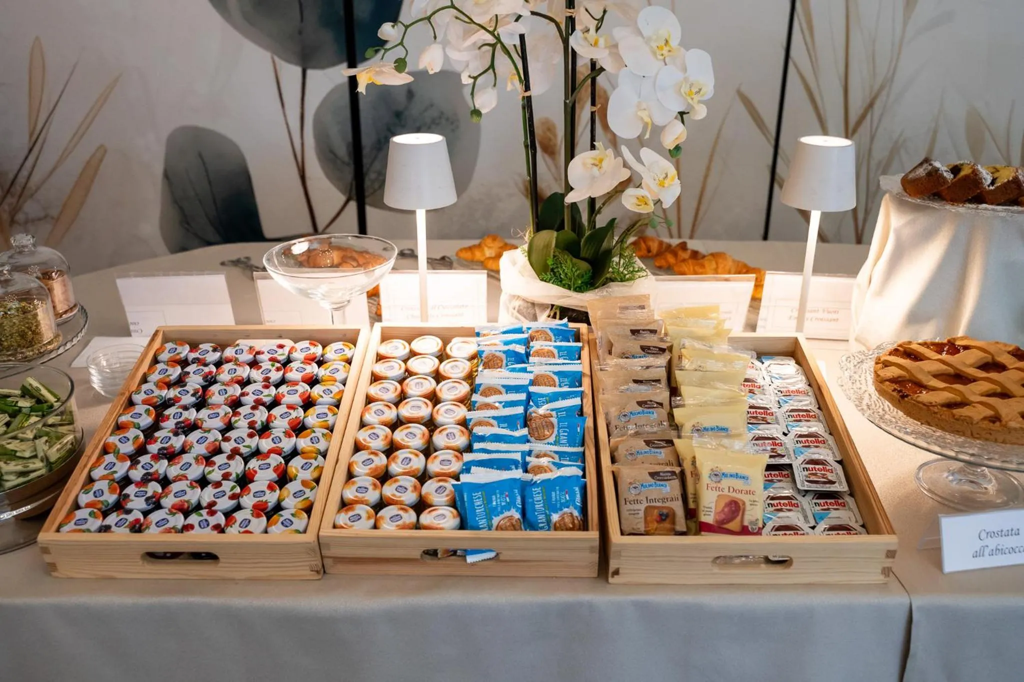 Continental breakfast in Hotel Garden Experience