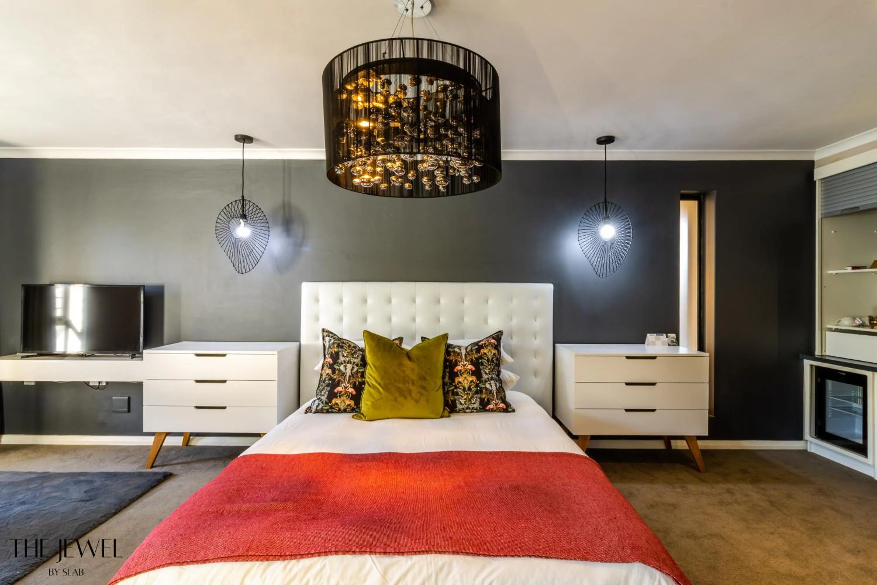 Bed in The Jewel B&B