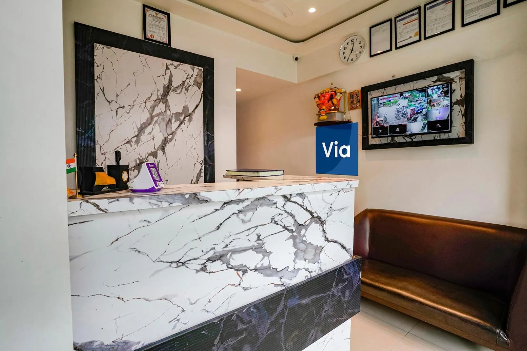 Lobby or reception in Via Park Residency