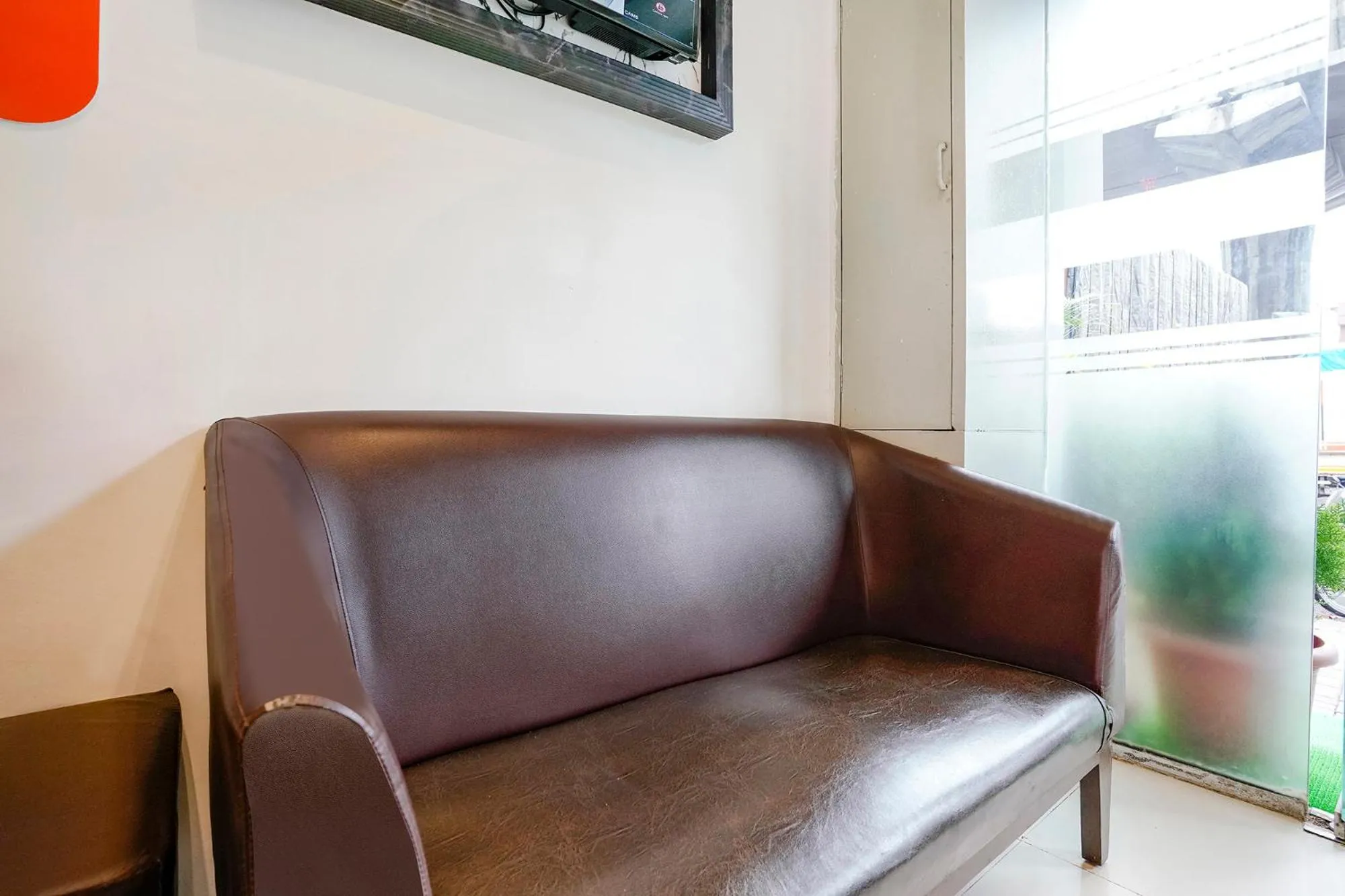 Seating area in Via Park Residency