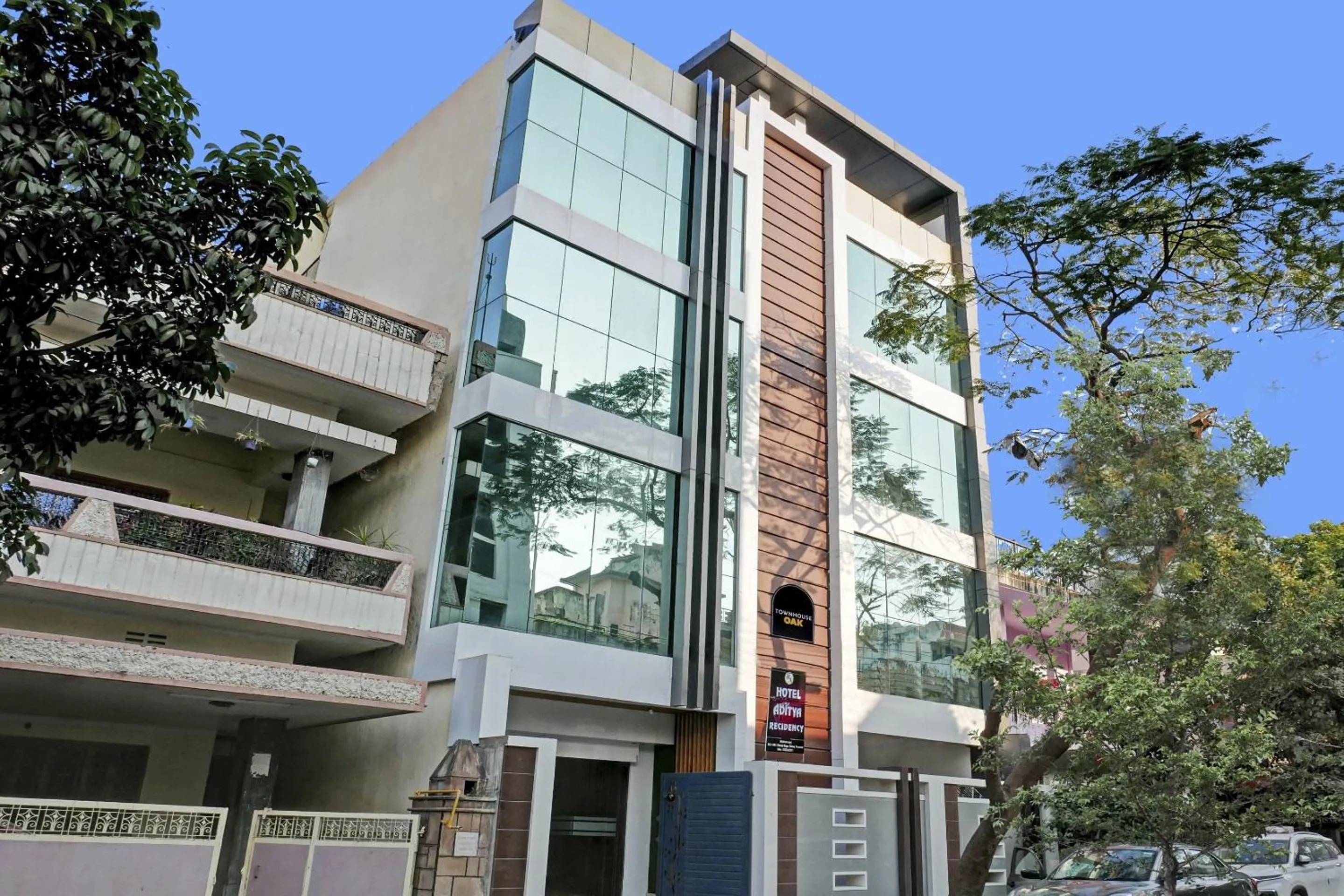 Facade/entrance in Hotel O Aditya residency