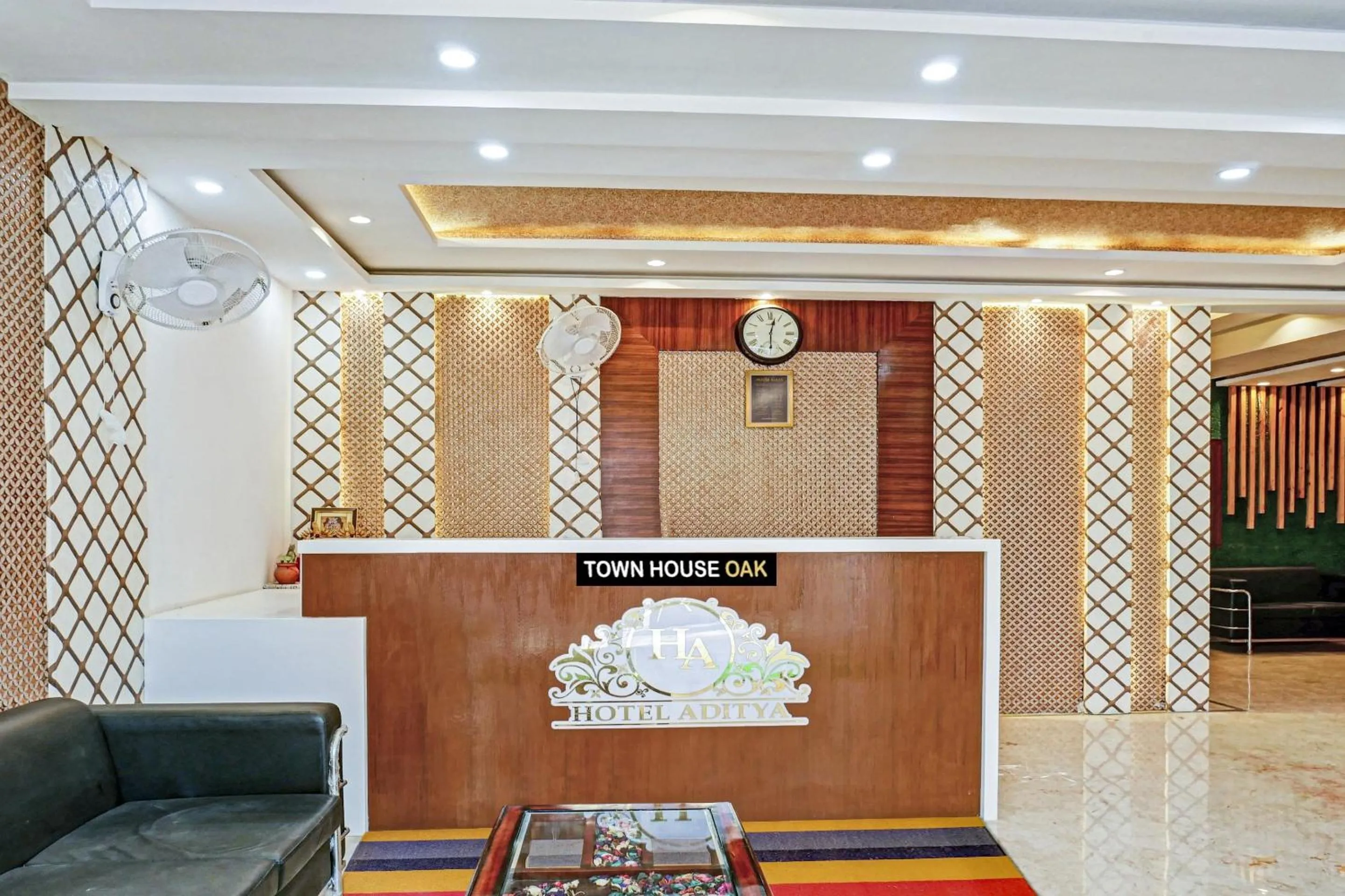 Lobby or reception in Hotel O Aditya residency