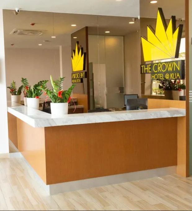 Lobby or reception in THE CROWN HOTEL @ KLIA