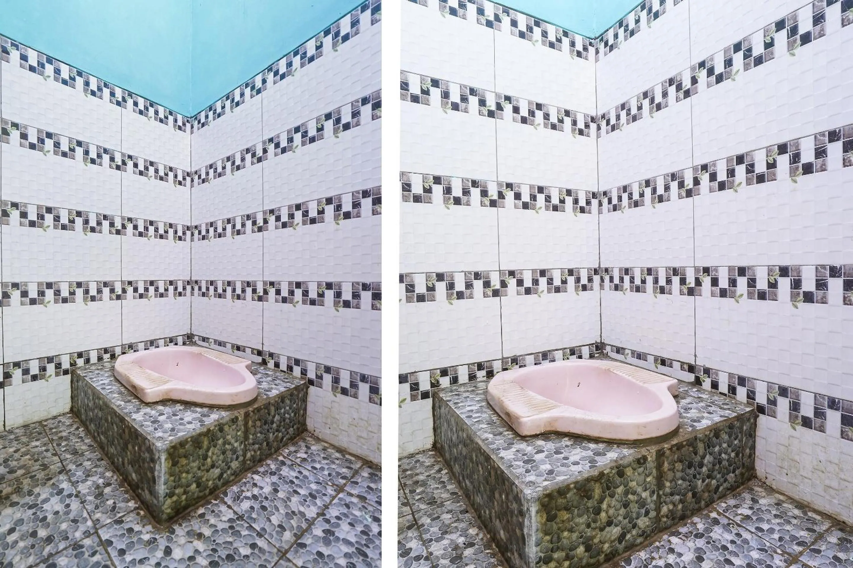 Bathroom in OYO Homes 90916 Eco Tourism Geopark Rajamandala Homestay Syariah