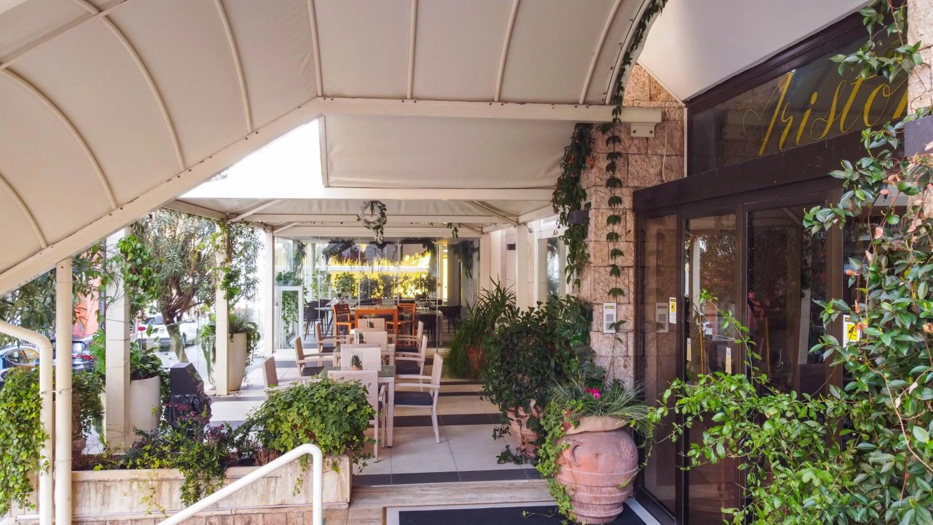 Balcony/Terrace in Hotel Ariston & Spa