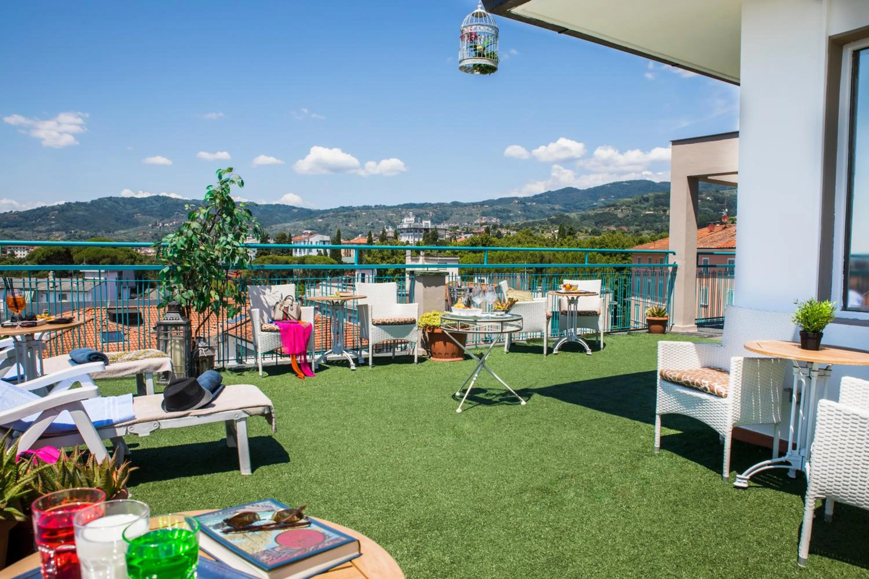 Balcony/Terrace in Hotel Ariston & Spa