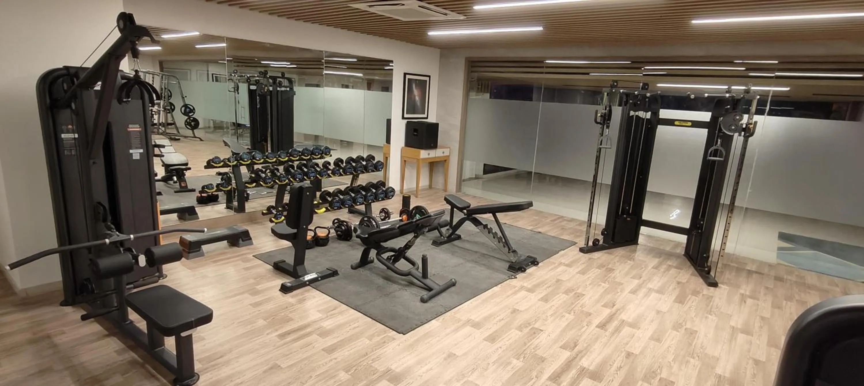 Fitness centre/facilities in Radisson Hotel Nathdwara