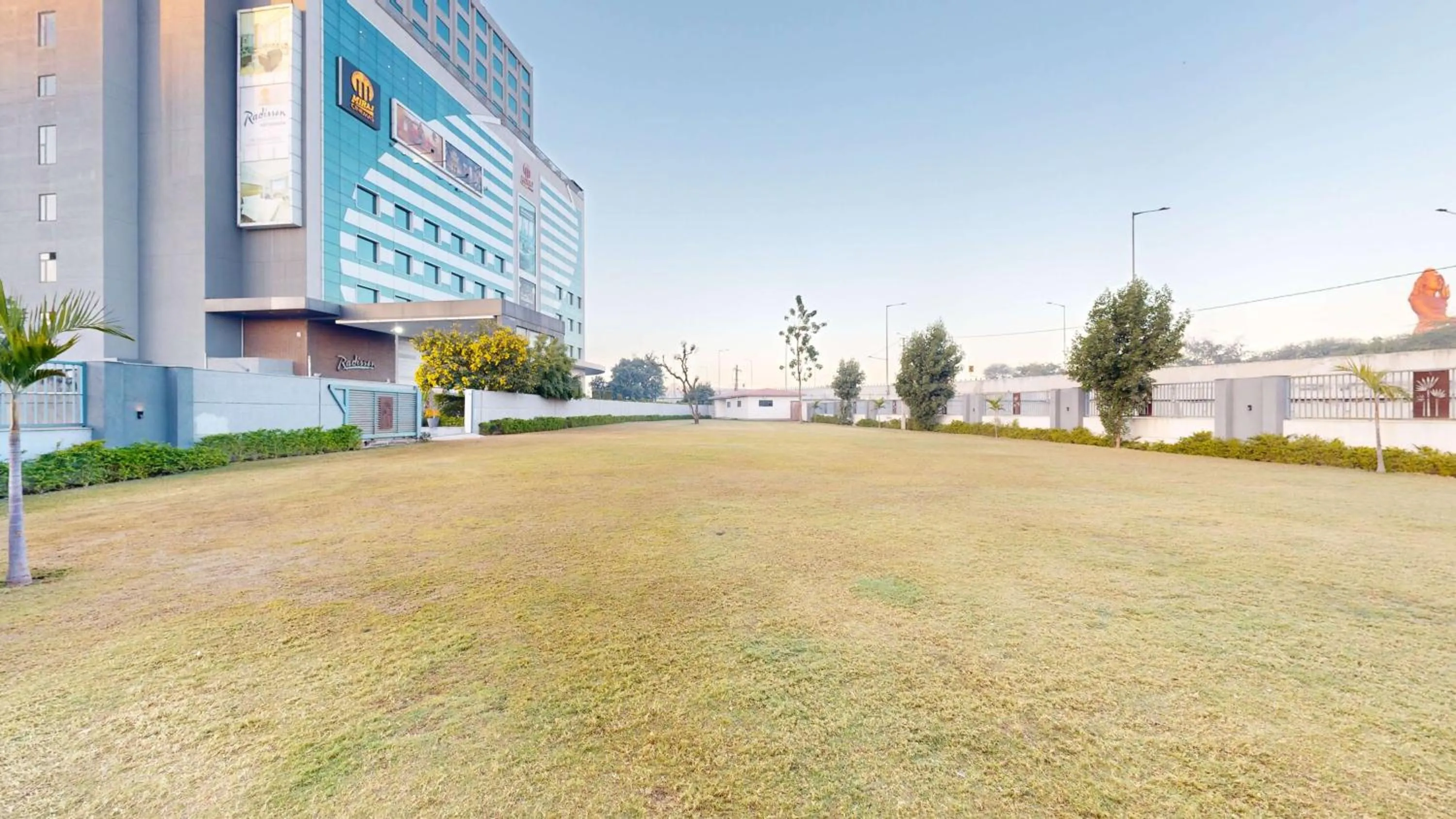 Property building in Radisson Hotel Nathdwara