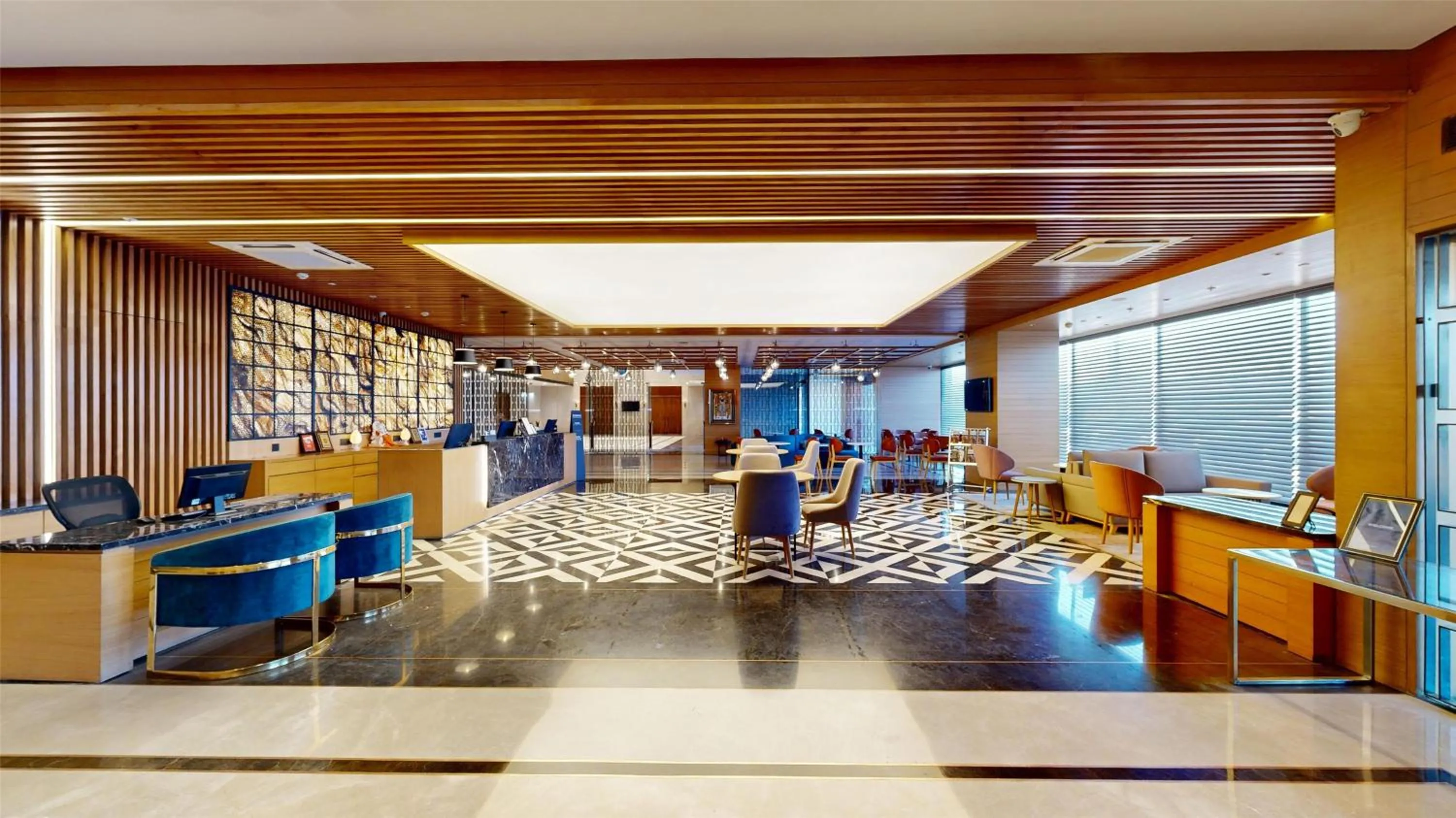 Lobby or reception in Radisson Hotel Nathdwara