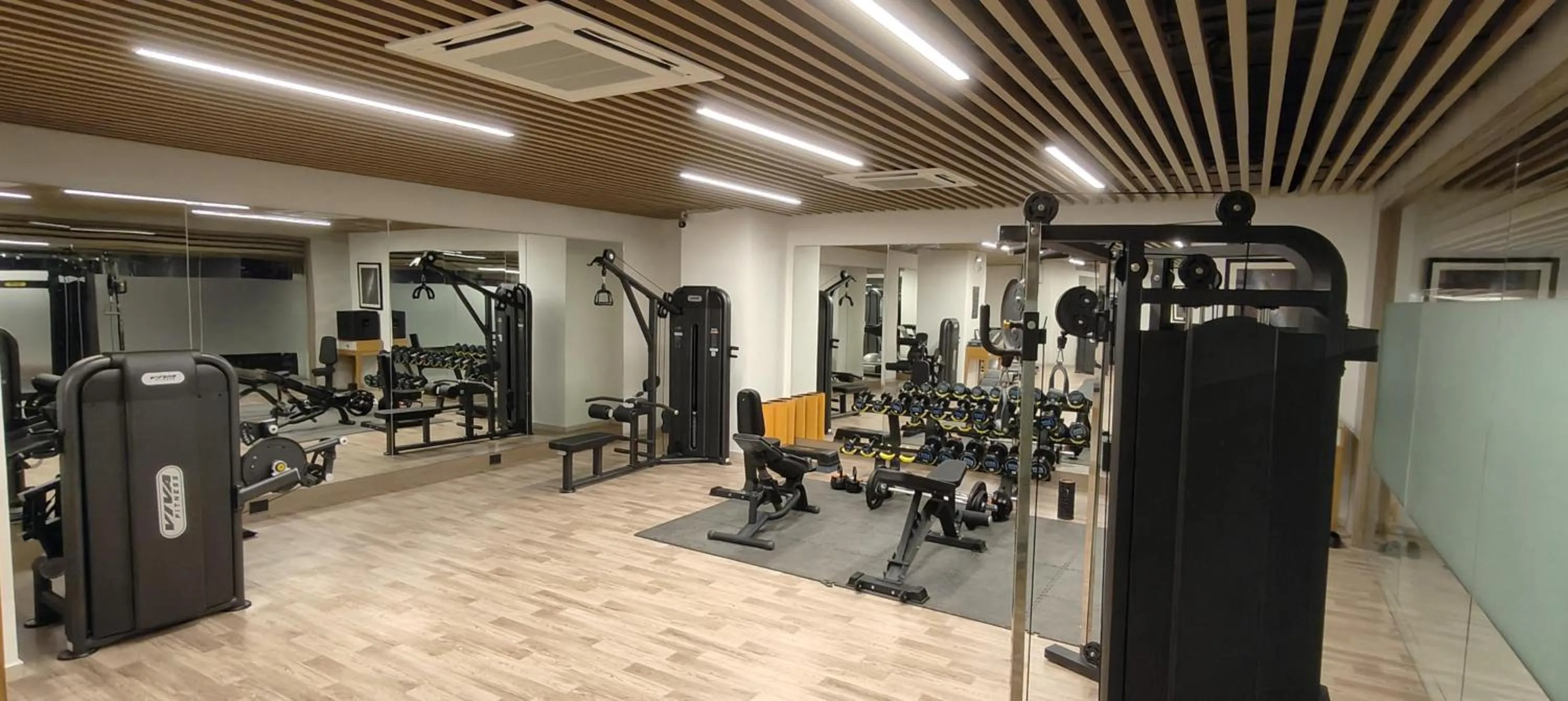 Fitness centre/facilities in Radisson Hotel Nathdwara