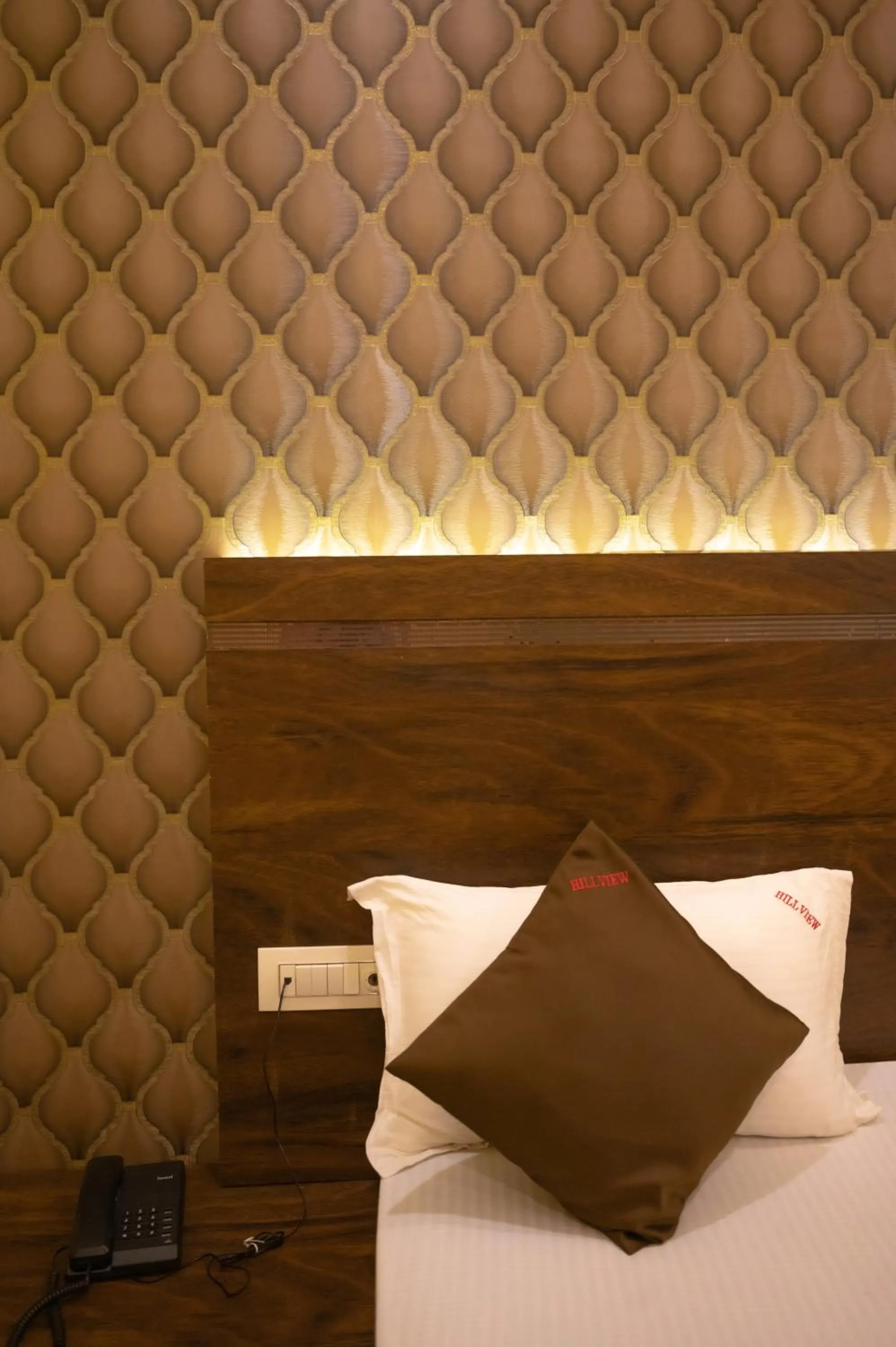 Bed in VIJAYA HILL VIEW RESIDENCY