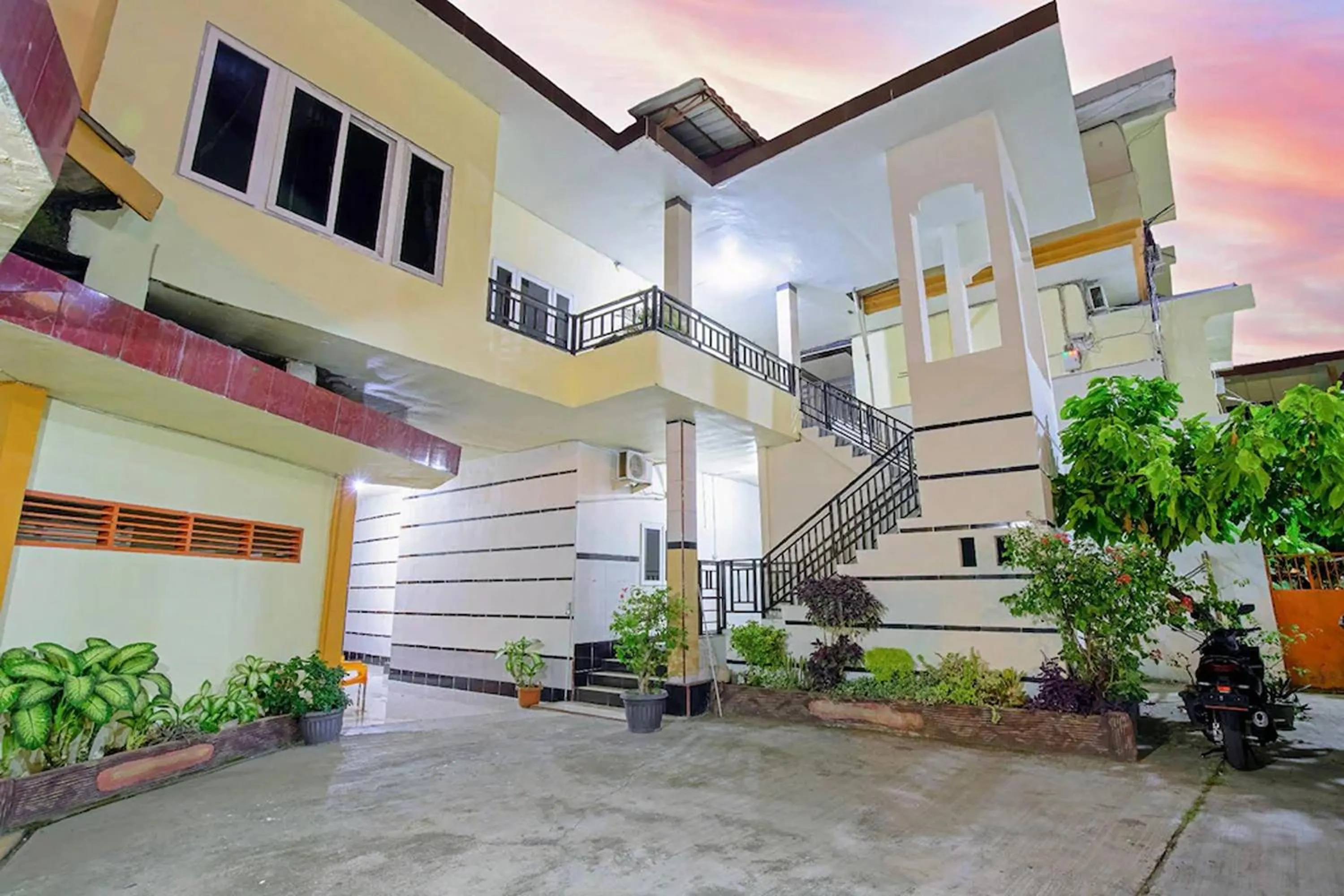 Property building in Malibou Hotel Medan